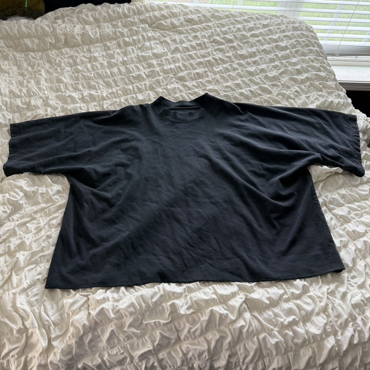 Los Angeles Apparel No Seam Tee Washed Black Blank Sample size large Size US L / EU 52-54 / 3 - 1 Thumbnail