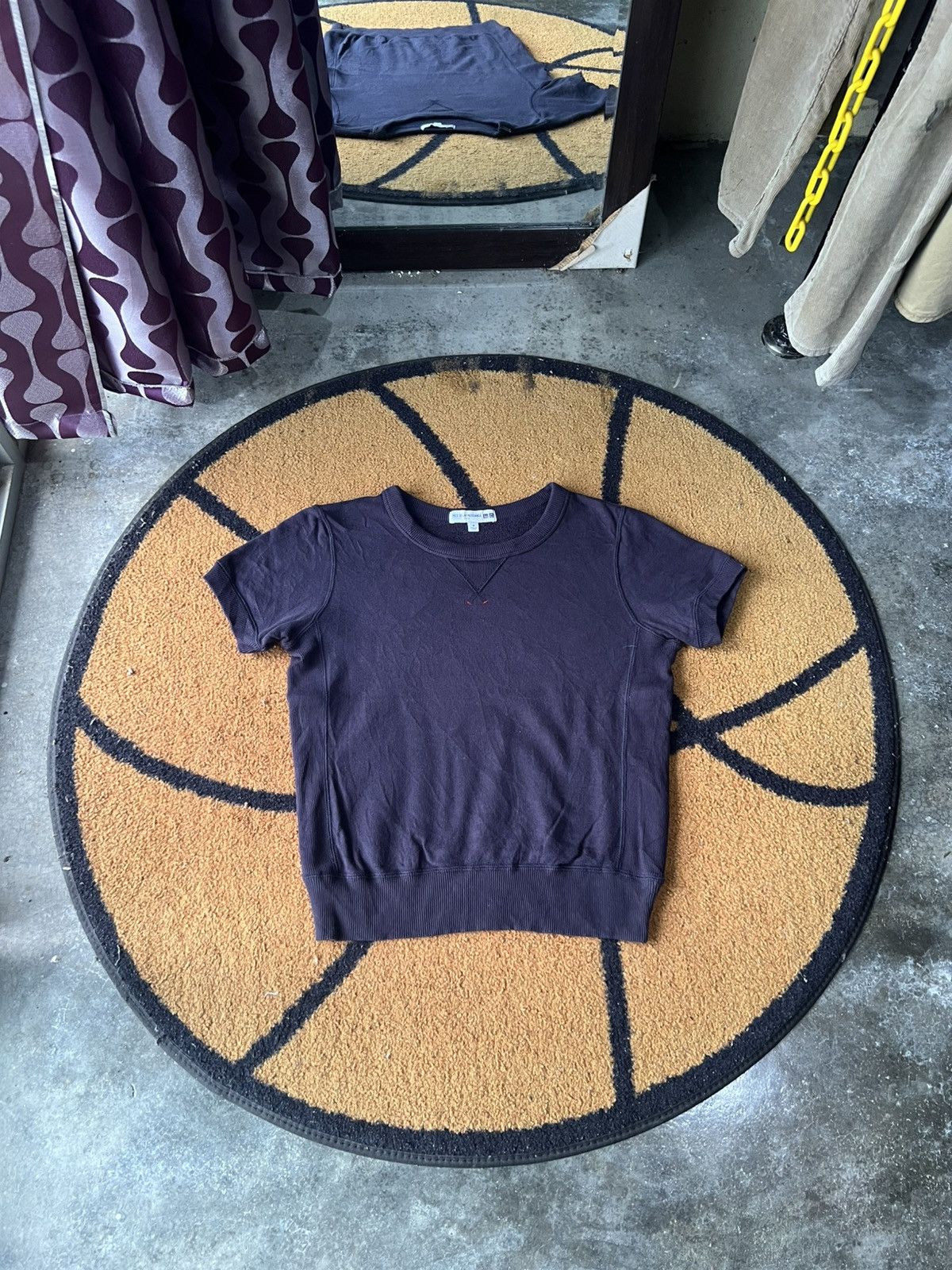 Uniqlo 🔥Rare Ines De La Fressange Uniqlo Short Sleeve Sweatshirt Size M / US 6-8 / IT 42-44 - 1 Thumbnail