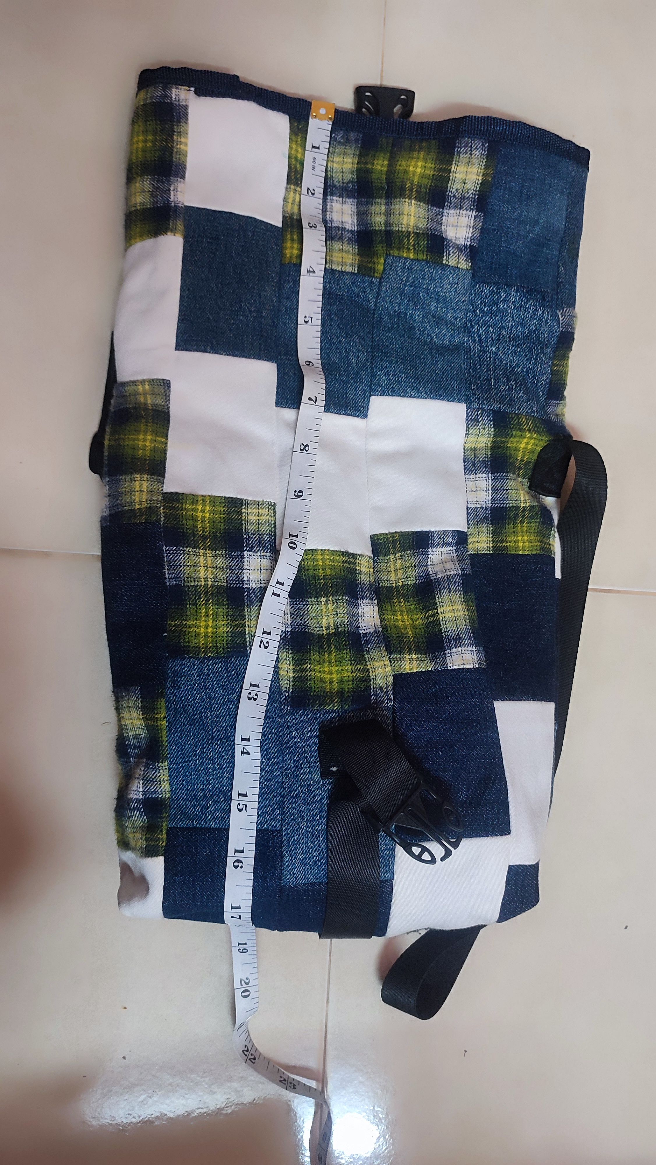 Edwin × Handmade Handmade patchwork denim bag remake old jeans Size ONE SIZE - 7 Thumbnail