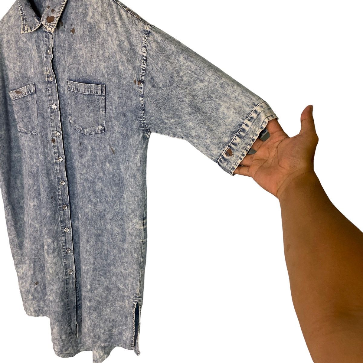 Japanese Brand 🔥LAST PRICE🔥 Japanese Young Youth Bar Code Button Ups Size L / US 10 / IT 46 - 10 Thumbnail