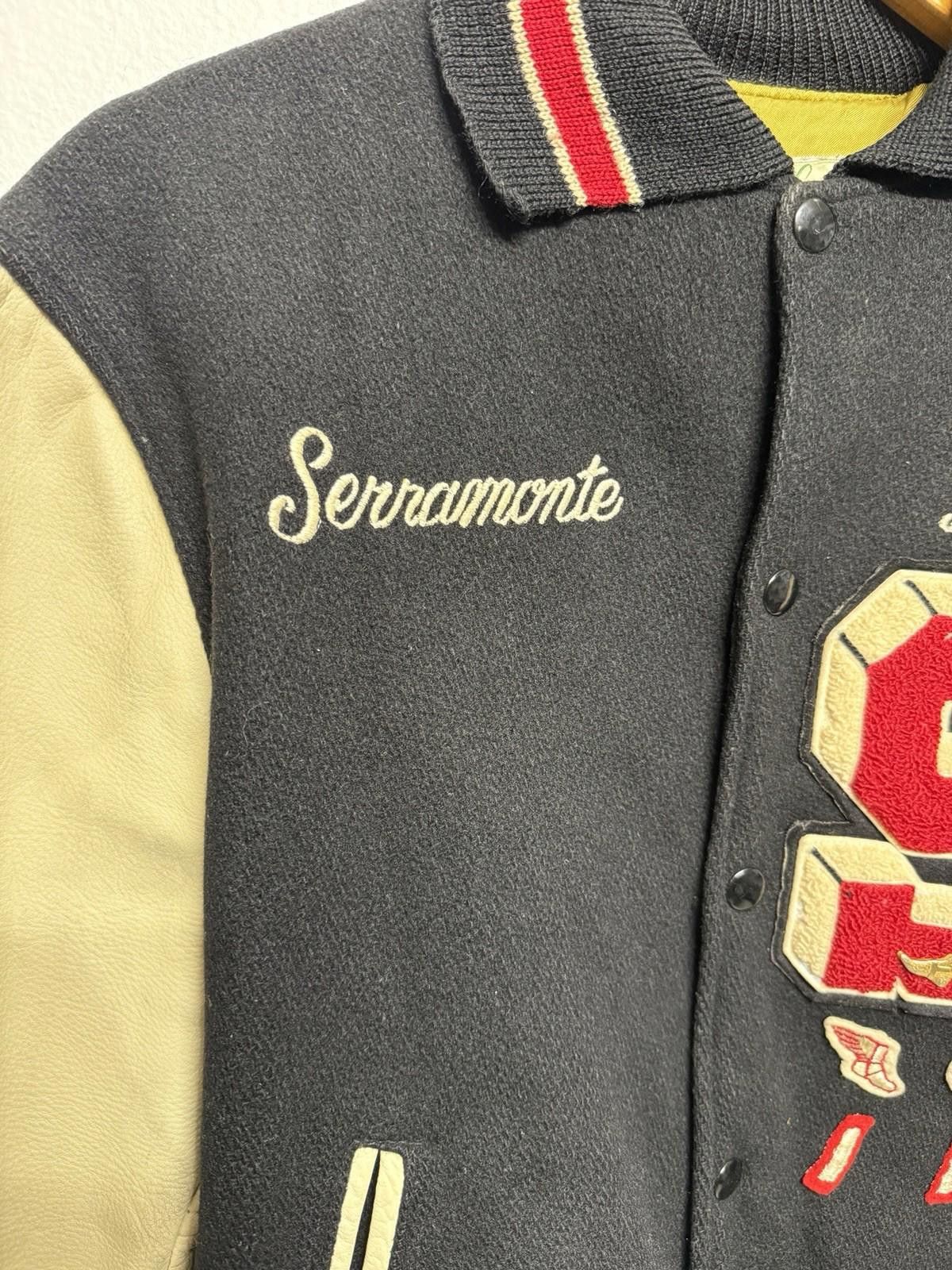 Other 1950s Flying Goose Leather & Wool Letterman Jacket Large Size US L / EU 52-54 / 3 - 8 Thumbnail