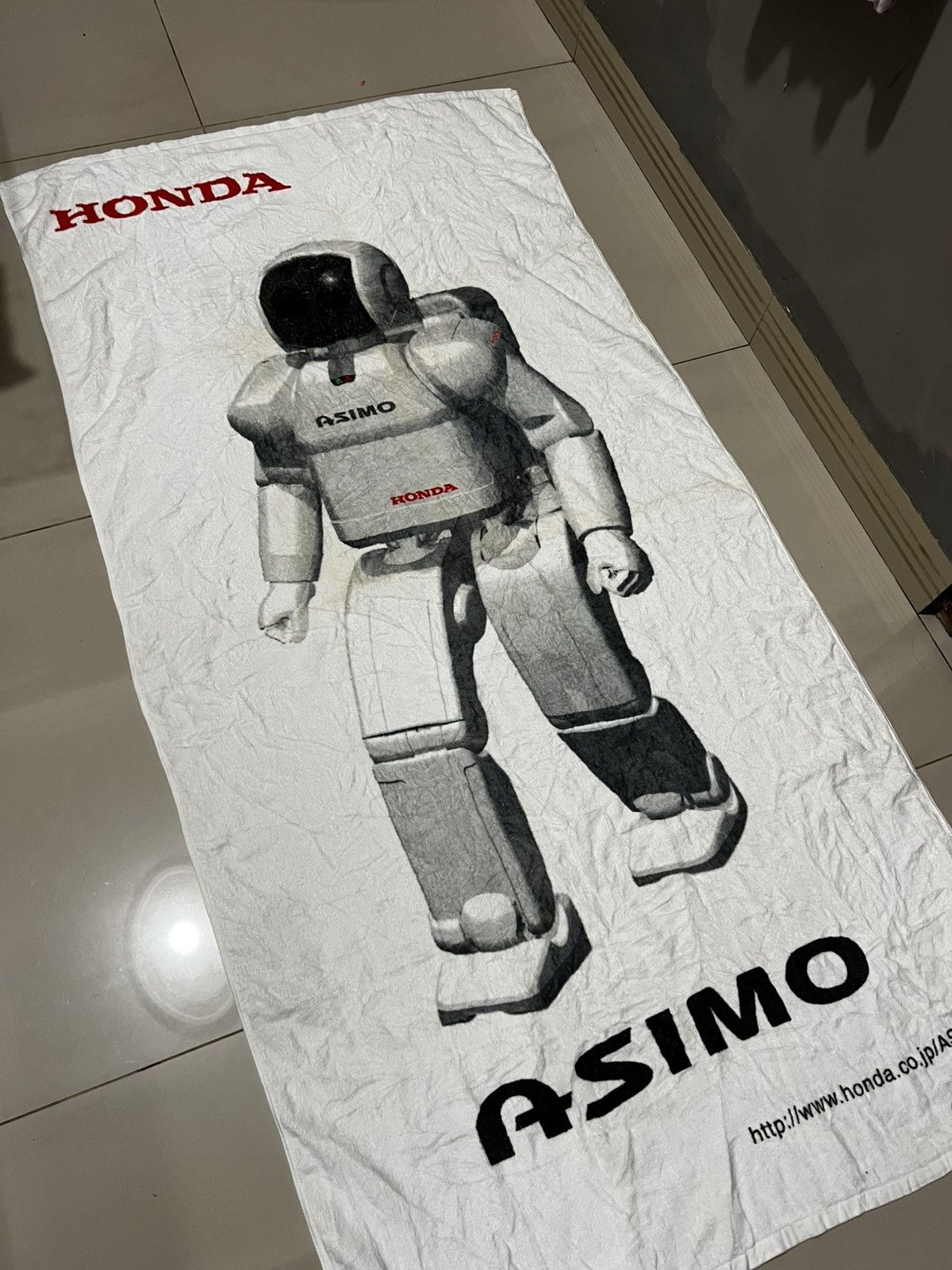 Honda × Japanese Brand × Vintage Vintage 00s Honda Asimo Big Towel Size ONE SIZE - 4 Thumbnail