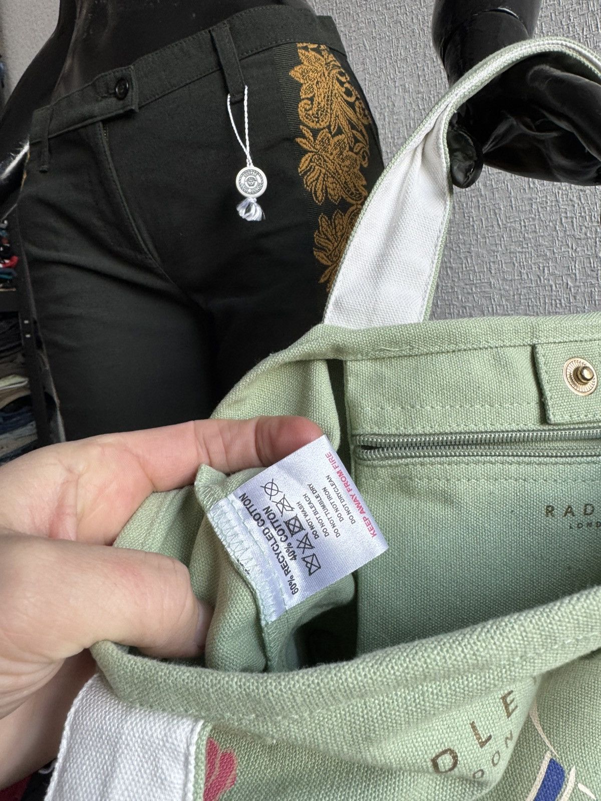 Other Radley London mini green bag Size ONE SIZE - 4 Thumbnail