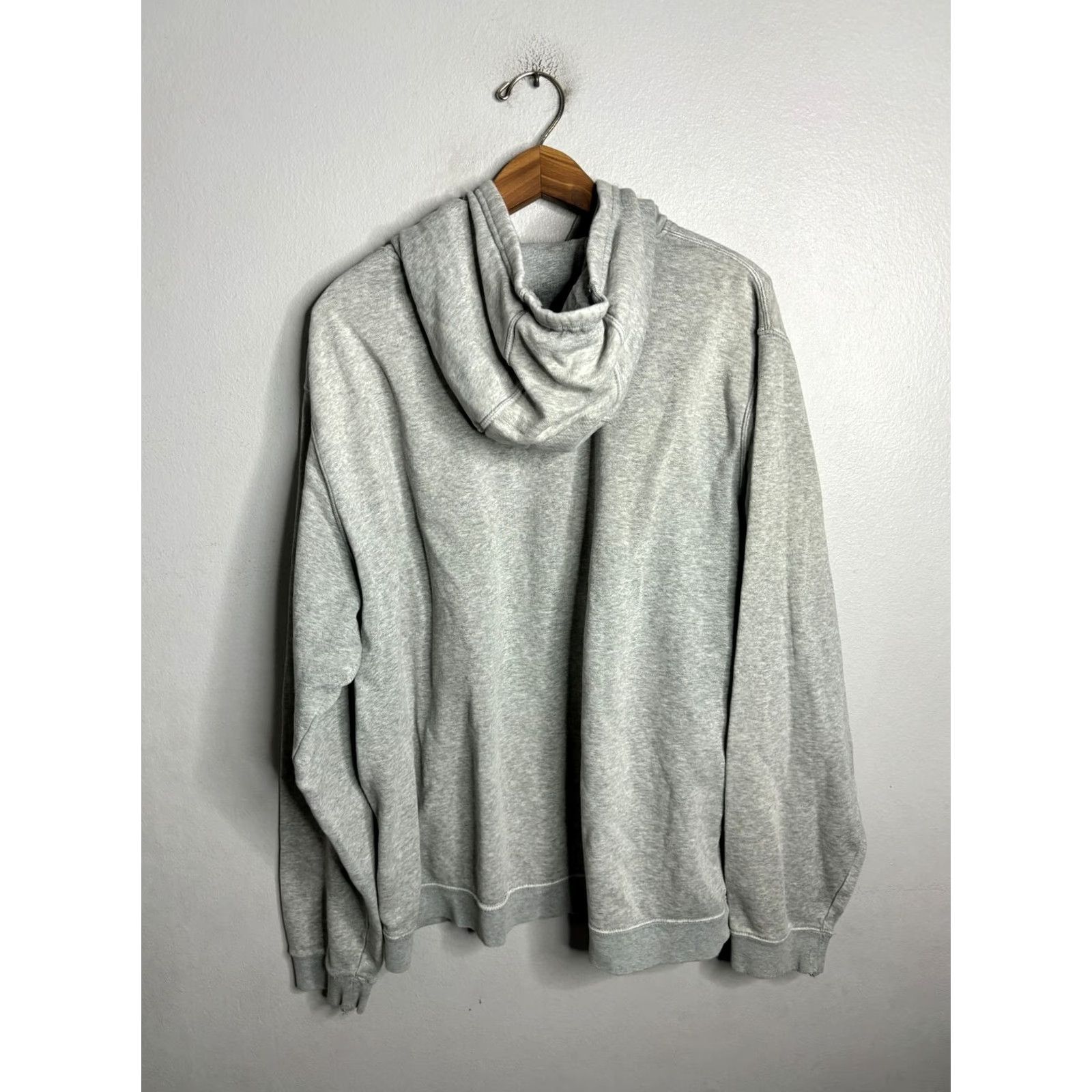 Nike Nike Big Logo Hoodie Sweater Pullover Club Fleece Men's XL Gray 564 Size US M / EU 48-50 / 2 - 4 Thumbnail