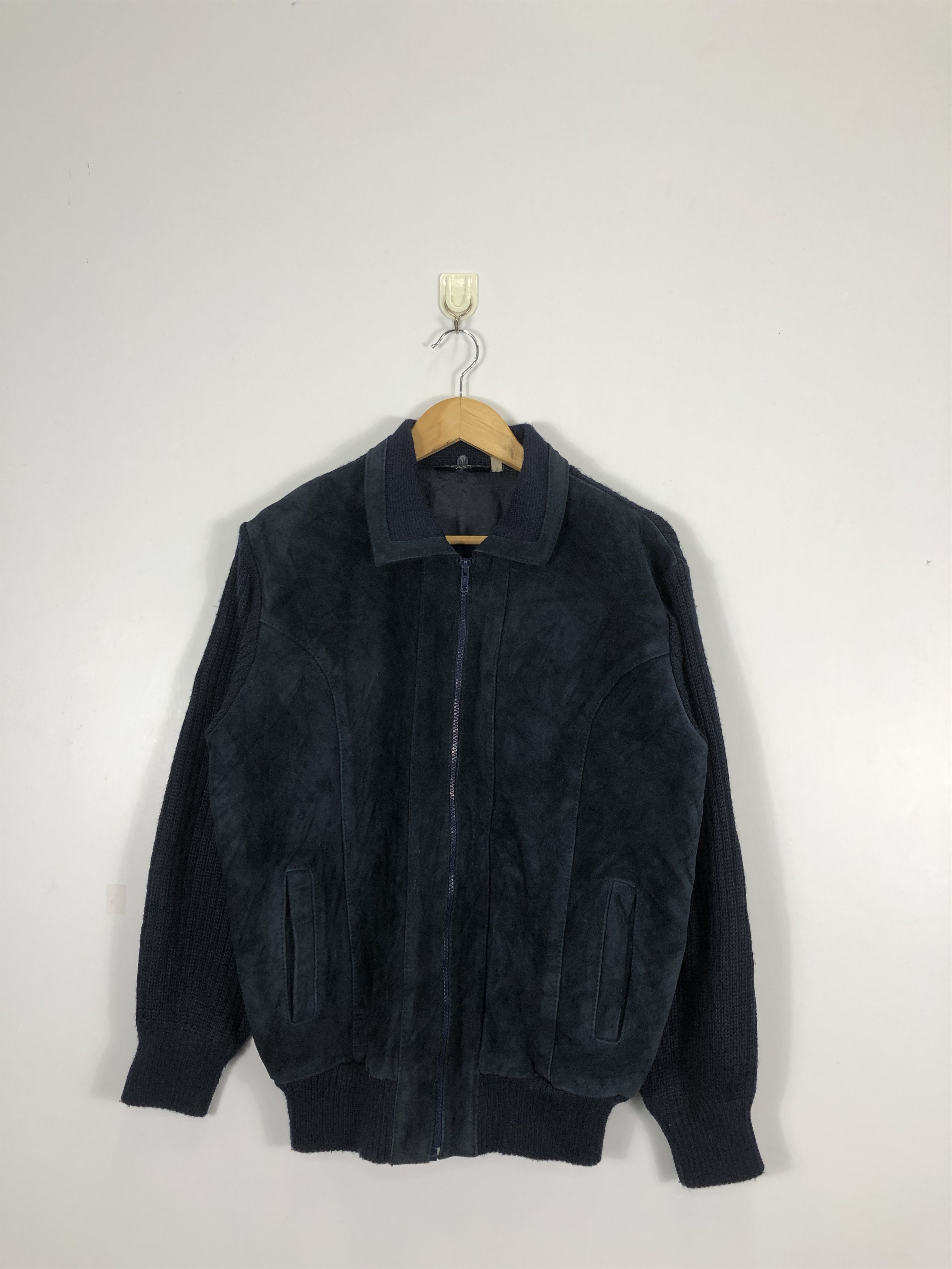 Japanese Brand Vintage Takashimaya Velvet Zipper Up Jacket JA0101 Size US L / EU 52-54 / 3 - 1 Thumbnail