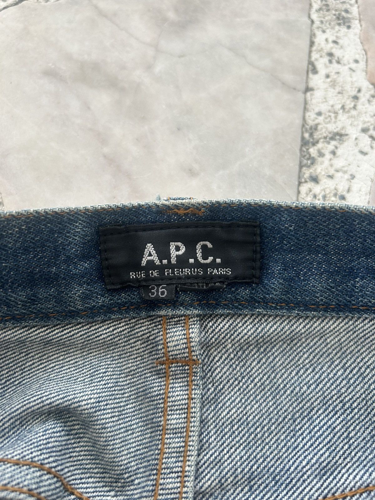 A.P.C. A.P.C Vintage Denim Jorts Selvedge Size US 36 / EU 52 - 7 Thumbnail