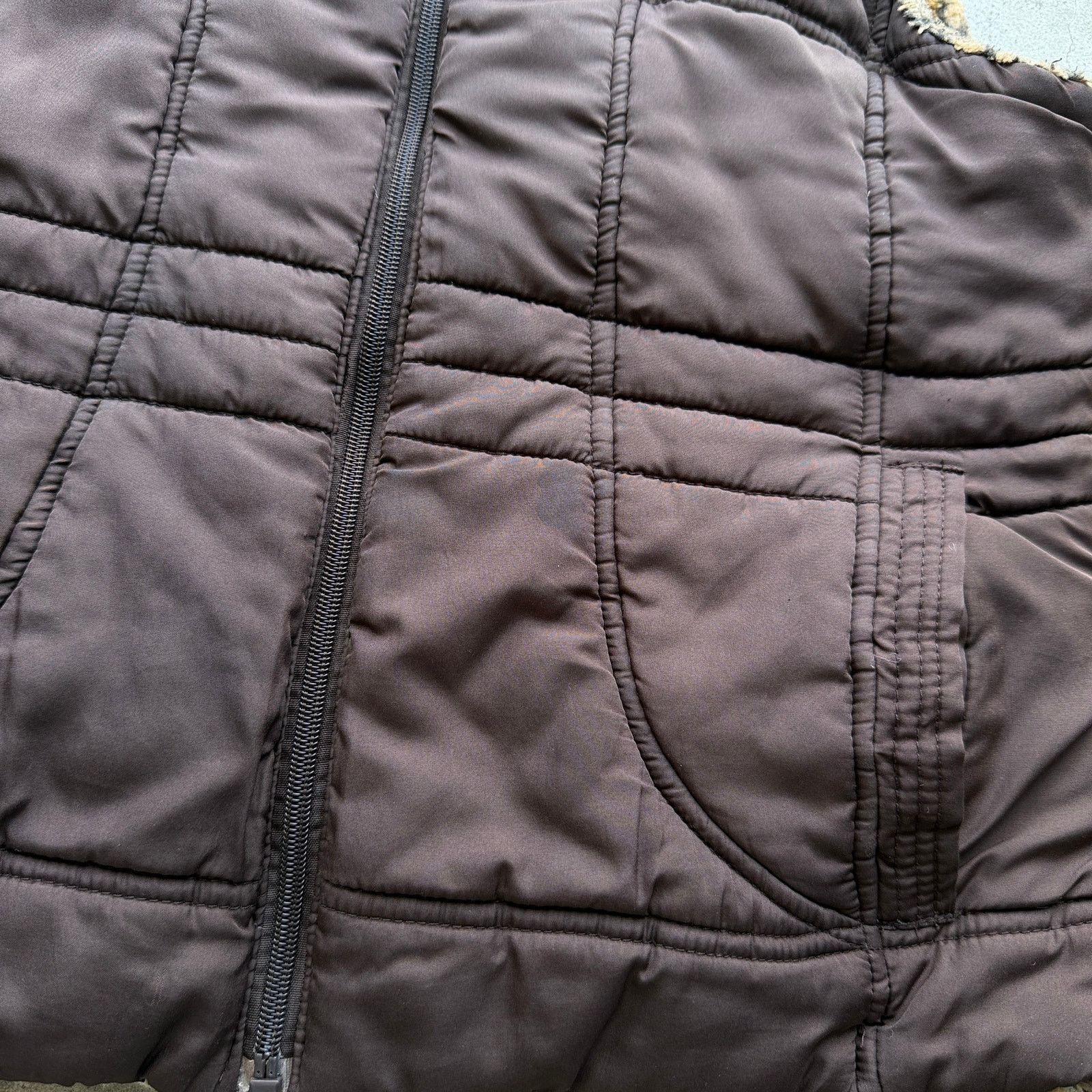 Other Vintage Y2K Leopard Faux Fur Reversible Puffer Vest M Size M / US 6-8 / IT 42-44 - 6 Thumbnail