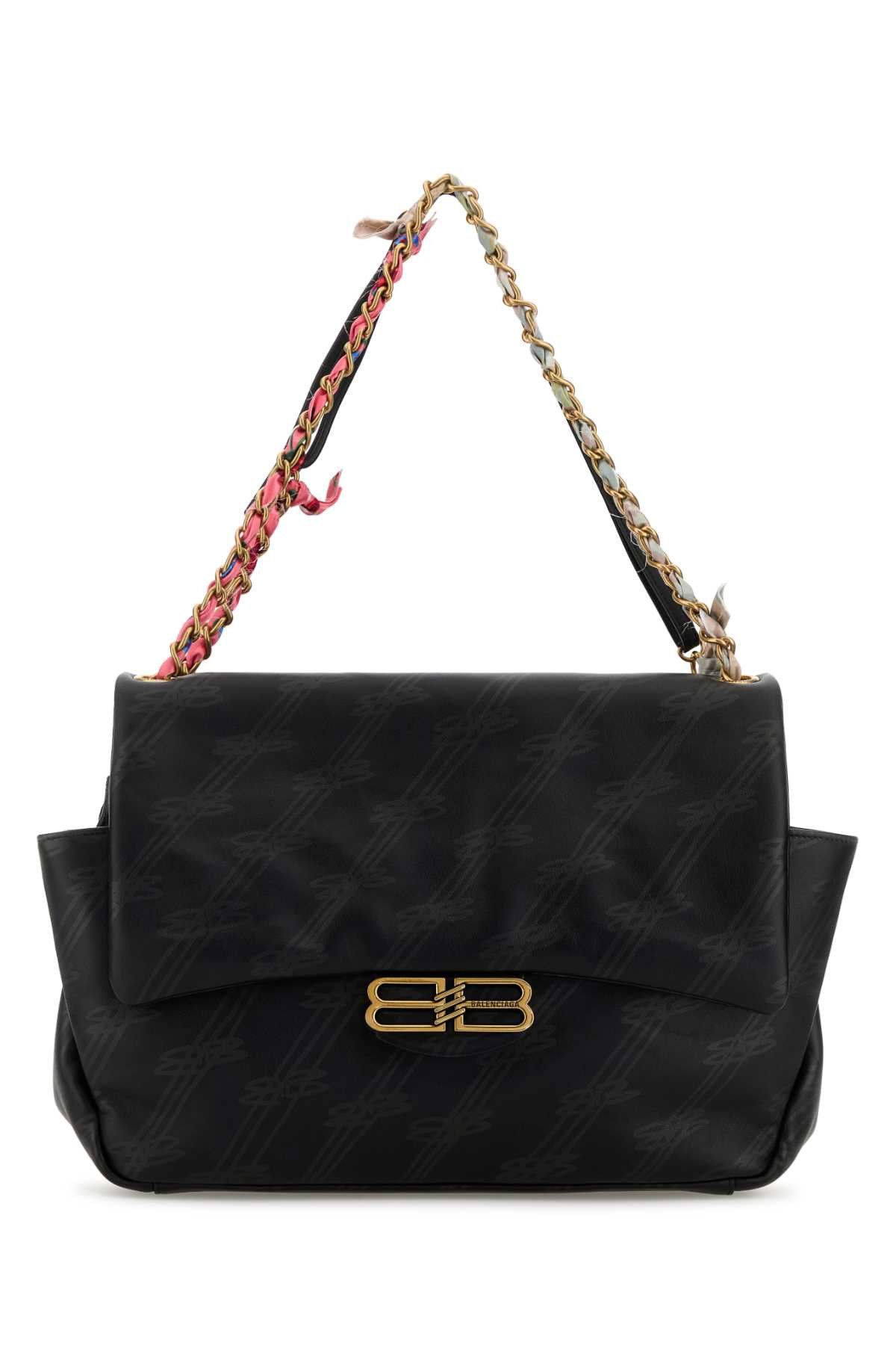 Balenciaga Printed Leather Medium Darling Shoulder Bag Size ONE SIZE - 1 Thumbnail
