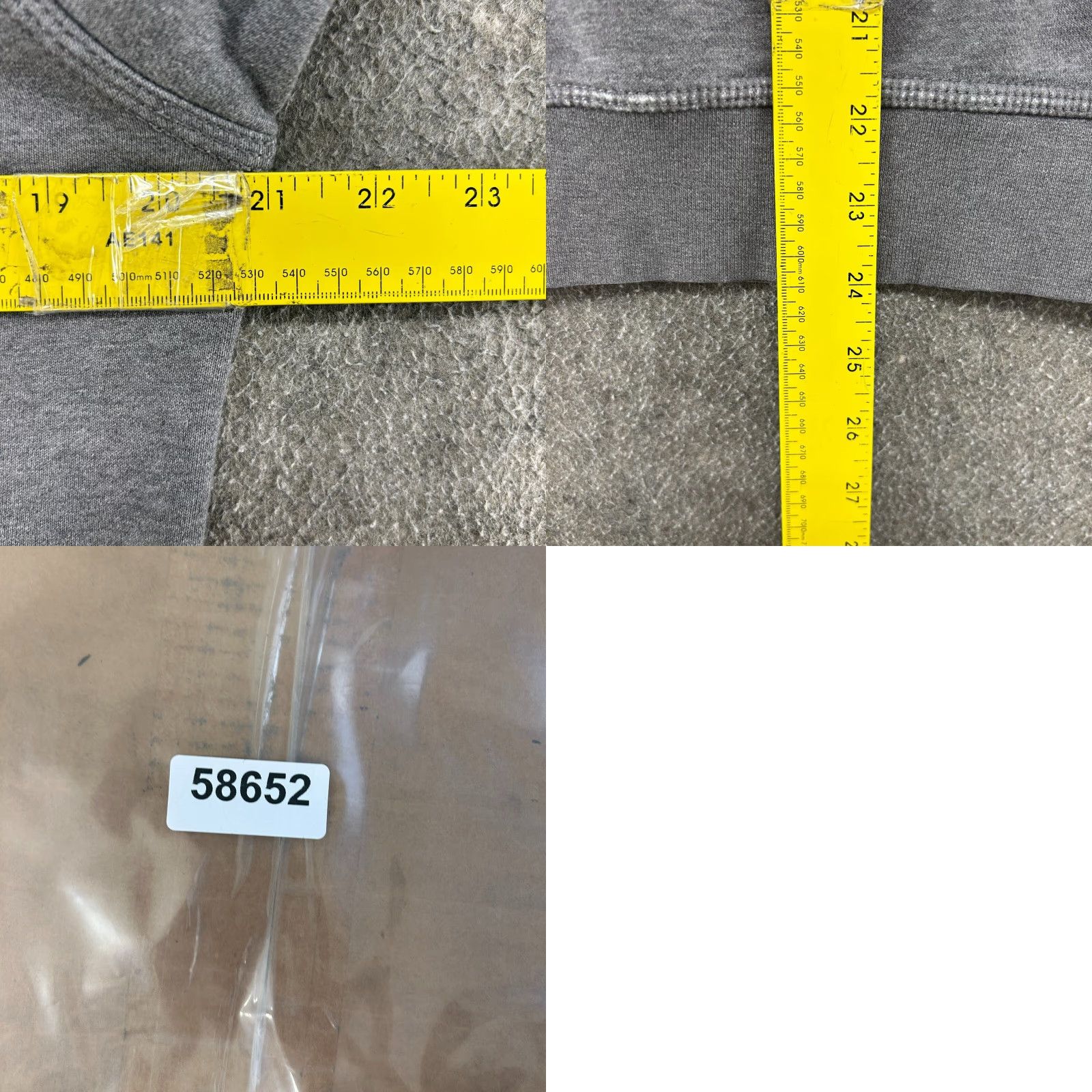 Nike Nike Hoodie Mens Small Gray Pullover Fleece Cotton Blend Swoosh Club Logo Pocket Hooded Crew Neck Regular Size US S / EU 44-46 / 1 - 9 Thumbnail