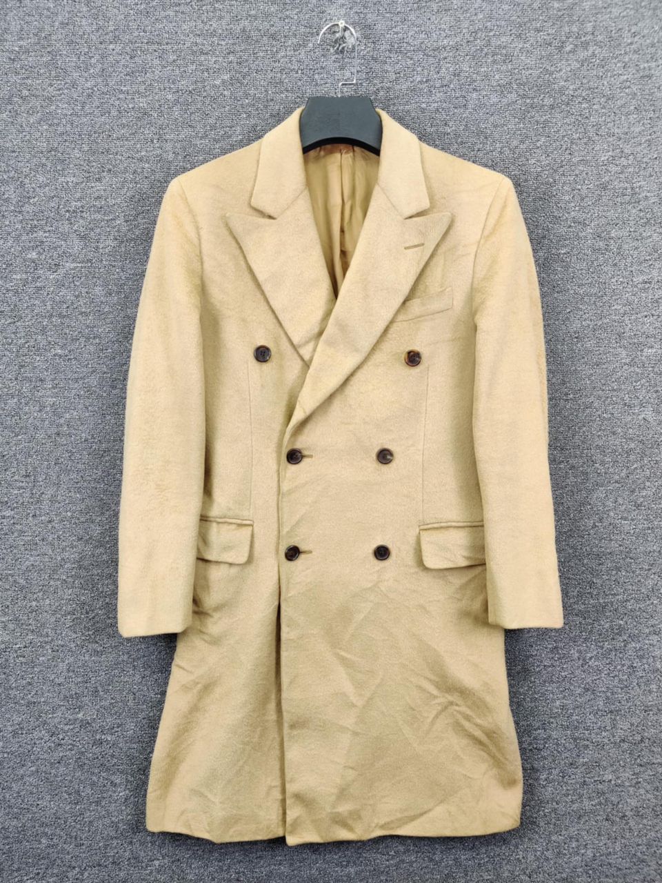 Prada Prada Milano Italy Double Breasted Wool Long Coat Size US M / EU 48-50 / 2 - 1 Thumbnail