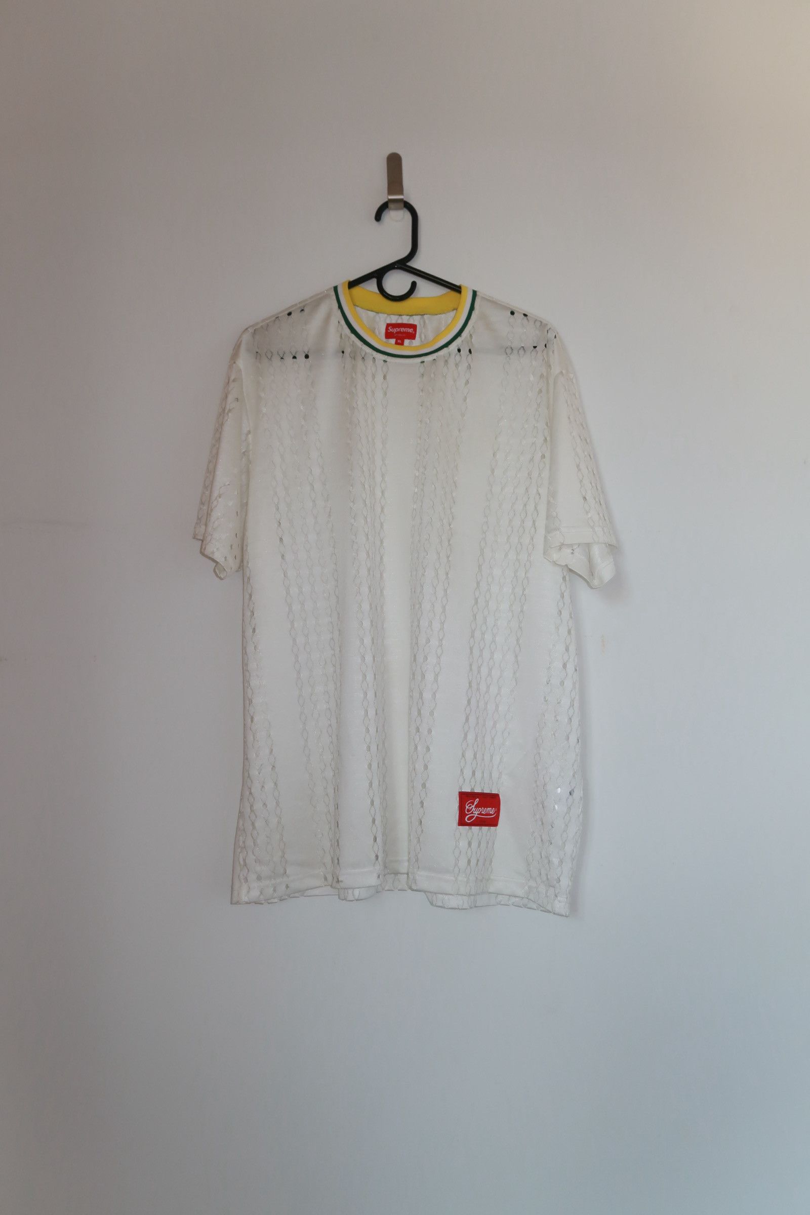 image of Supreme Exclusive T Shirt in White, Men's (Size XL)