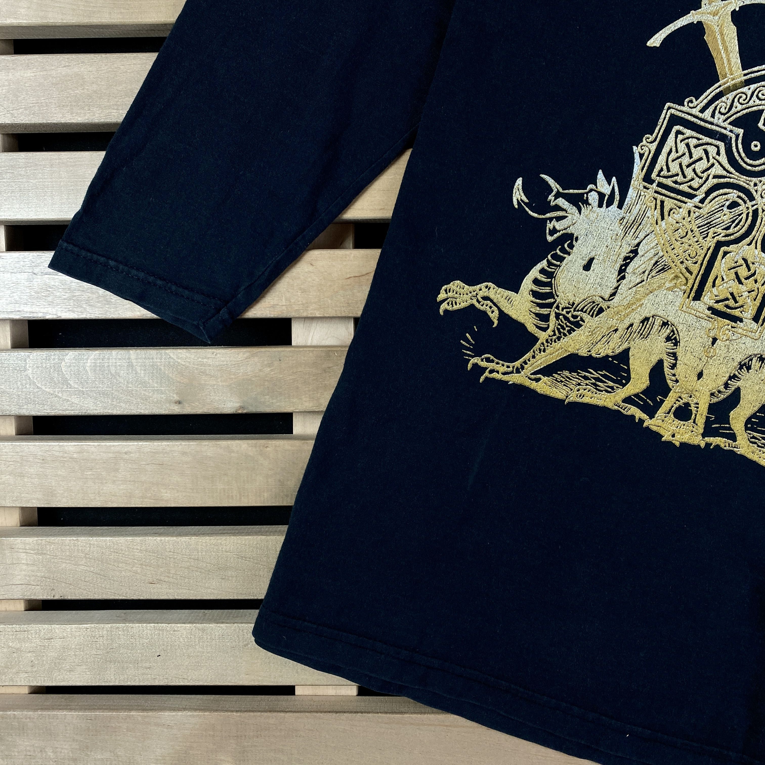 Band Tees × Vintage Mens Long Sleebe T Shirt Falkenbach Vintage Size XL Size US XL / EU 56 / 4 - 3 Thumbnail