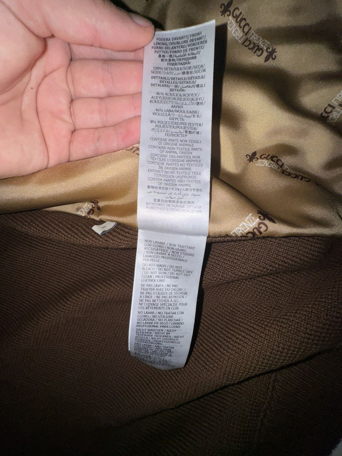 Gucci GUCCI SUEDE JACKET Size US S / EU 44-46 / 1 - 8 Thumbnail