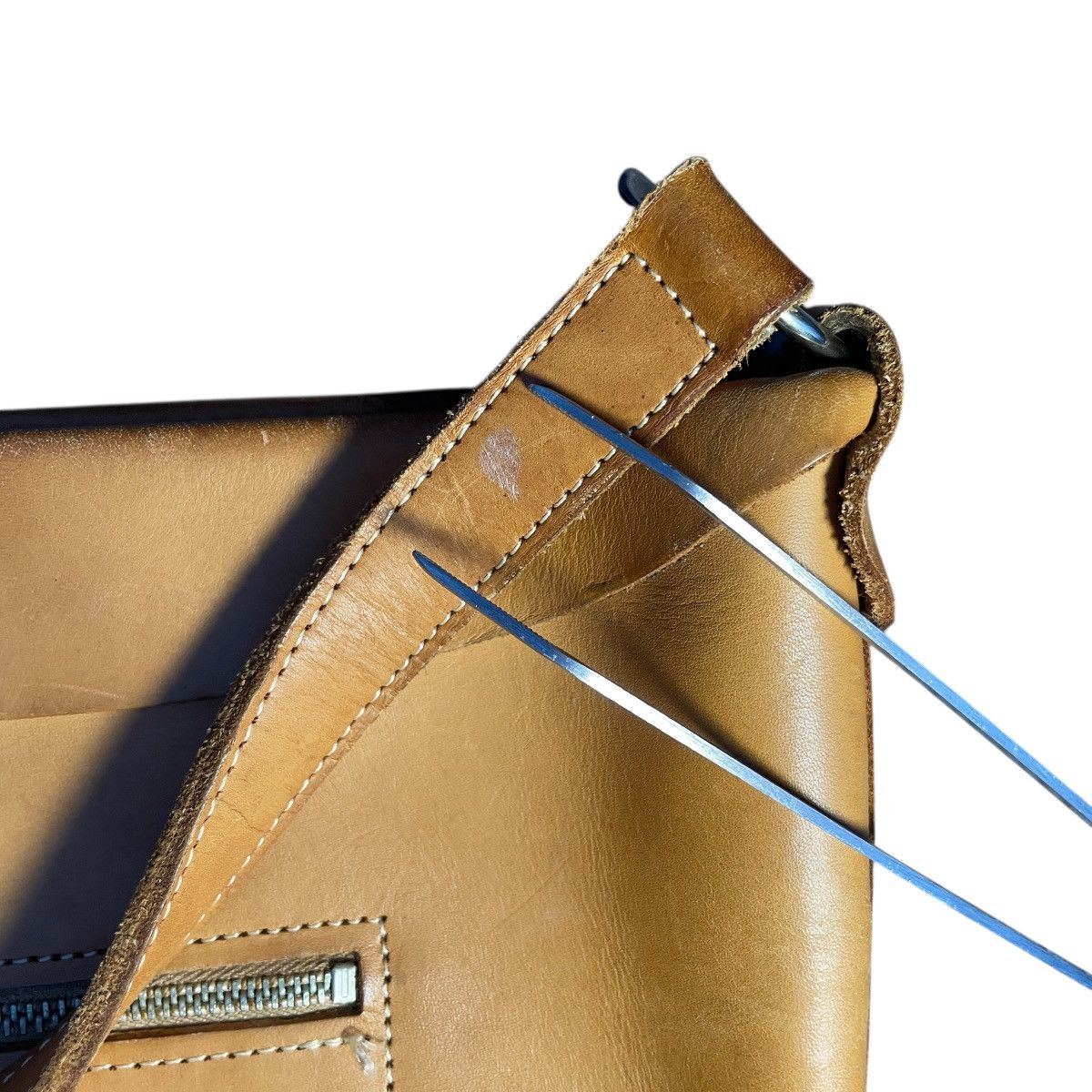 Comme des Garcons VINTAGE 90s Comme des Garcons tricot Vegan Leather Bag Size ONE SIZE - 5 Thumbnail