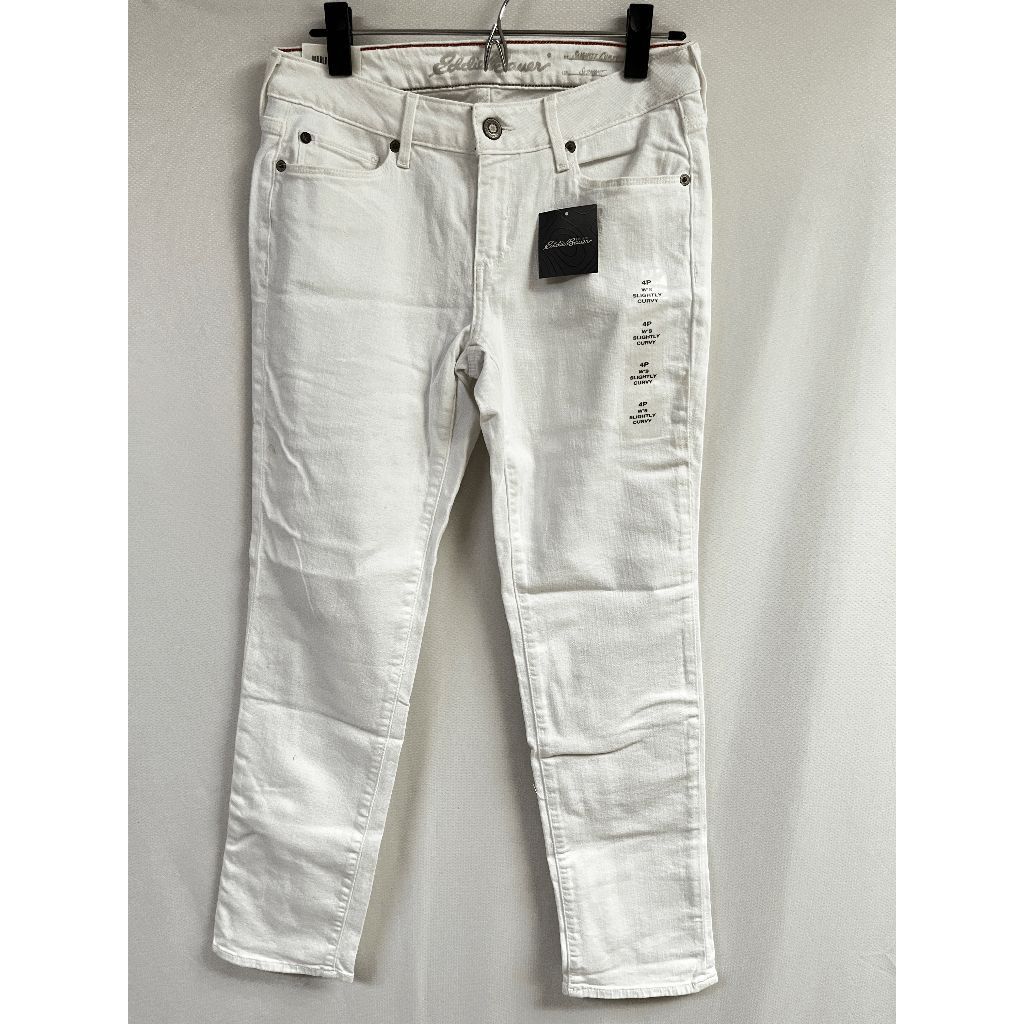 Eddie Bauer Eddie Bauer Womens Stretch Slightly Curvy Straight Leg Jeans Size 27" / US 4 / IT 40 - 1 Thumbnail