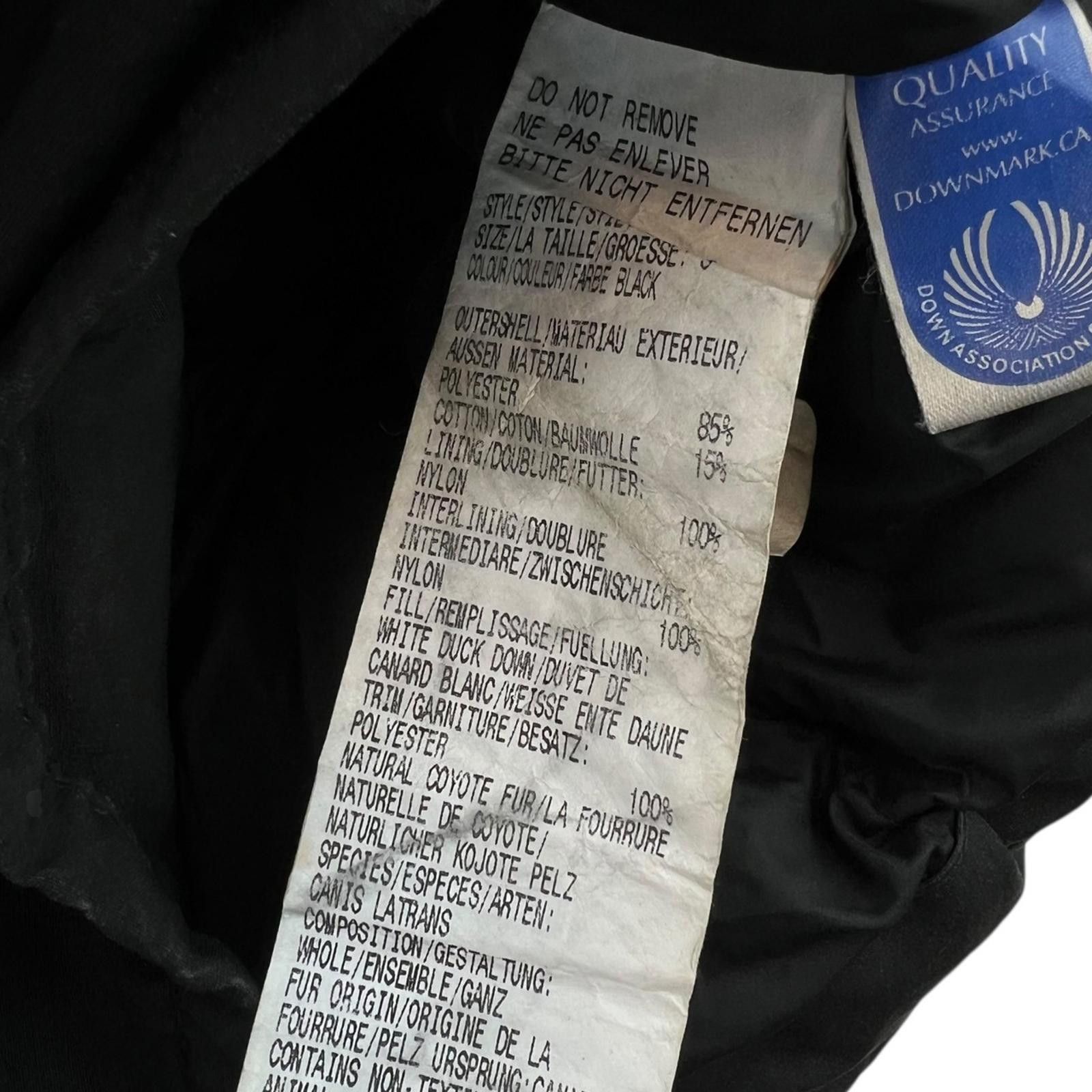 Canada Goose Canada Goose Black Langford Parka Jacket Size US S / EU 44-46 / 1 - 7 Thumbnail