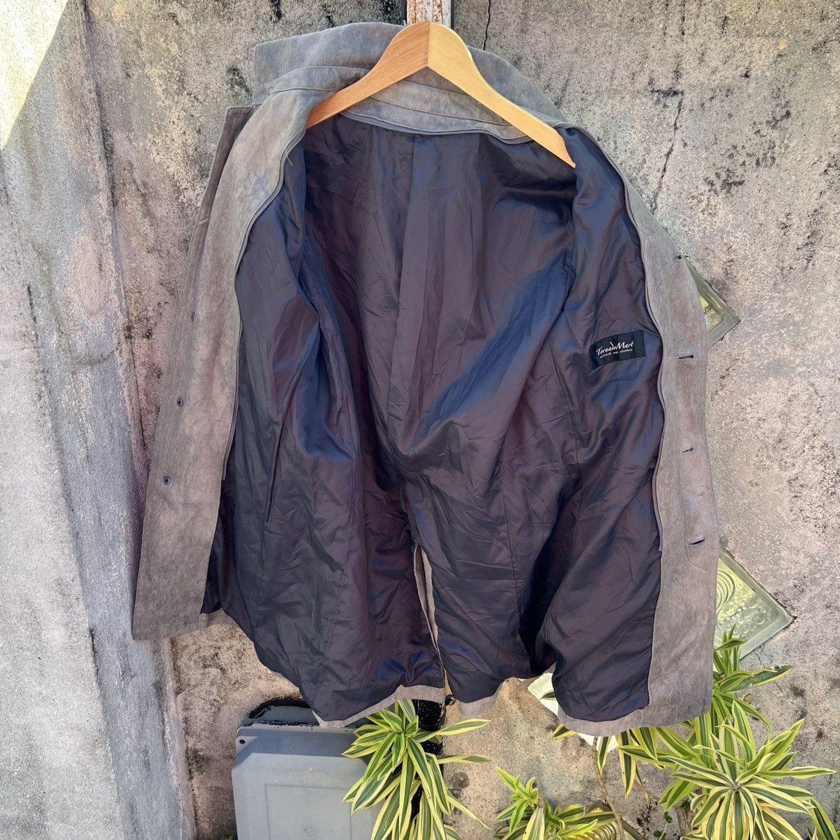 Tornado Mart “TORNADO MART” WASHED GREY CAR COAT JACKET Size US L / EU 52-54 / 3 - 12 Thumbnail