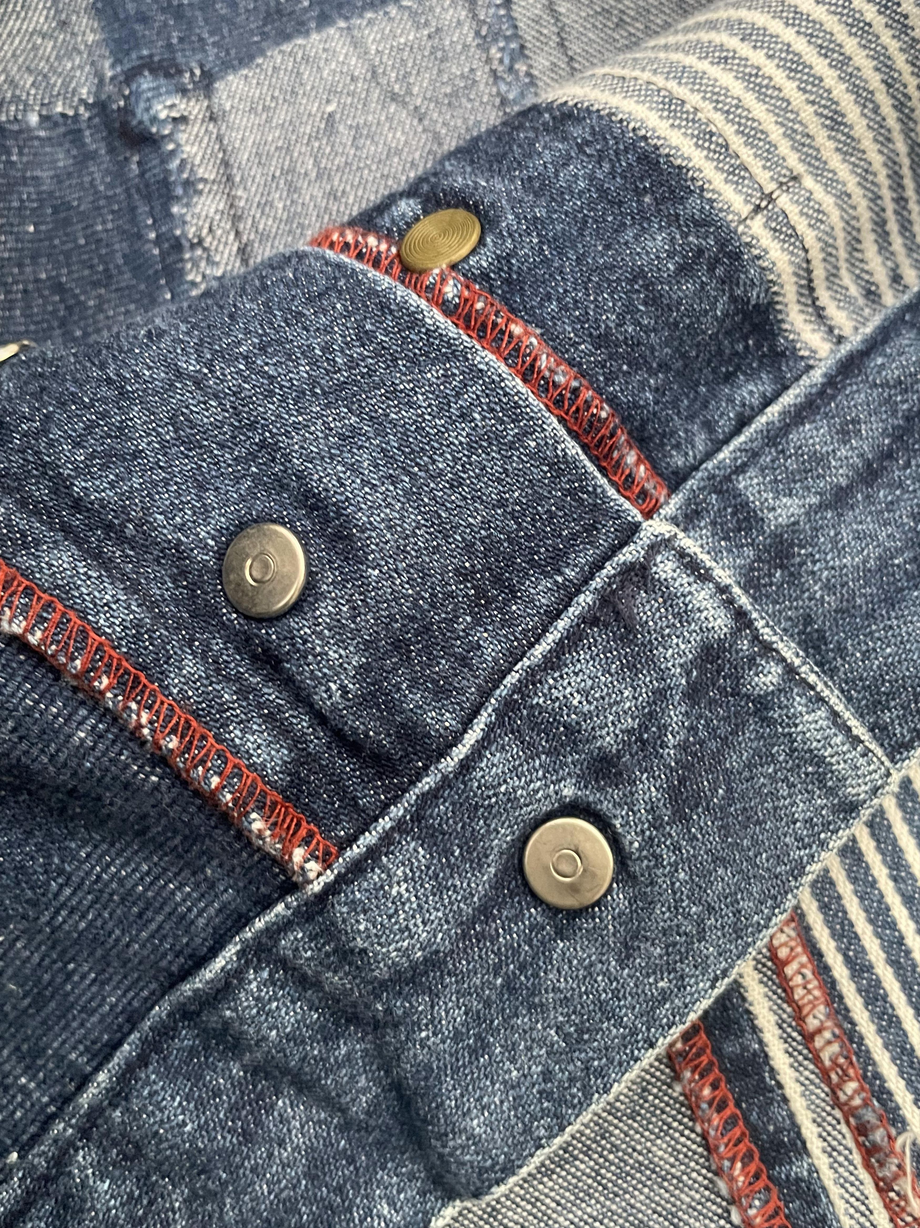 Japanese Brand Vintage Flare Betty Blue Shinji Abe Custom Denim Size 29" - 11 Thumbnail