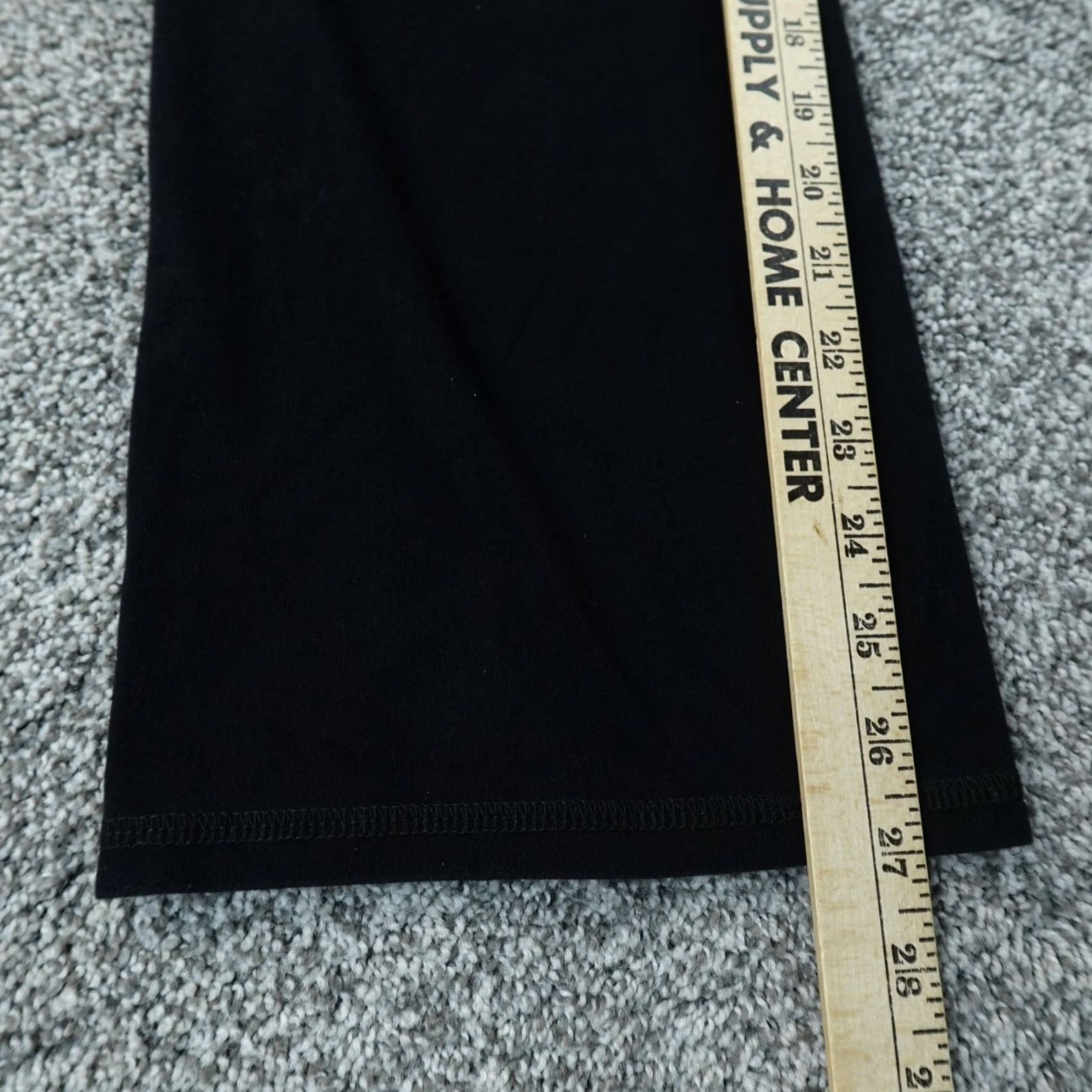 Eileen Fisher Eileen Fisher Pants Womens PL Black Pull On Low Rise Boot Flare Comfort Stretch Size 36" / US 14 / IT 50 - 3 Thumbnail