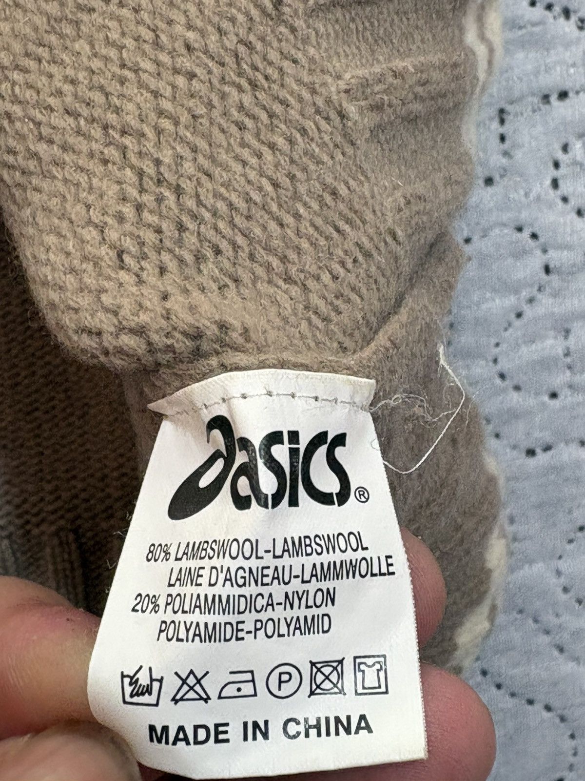 Asics 90s wool hooded asics zip sweatshirt Size US XL / EU 56 / 4 - 10 Thumbnail