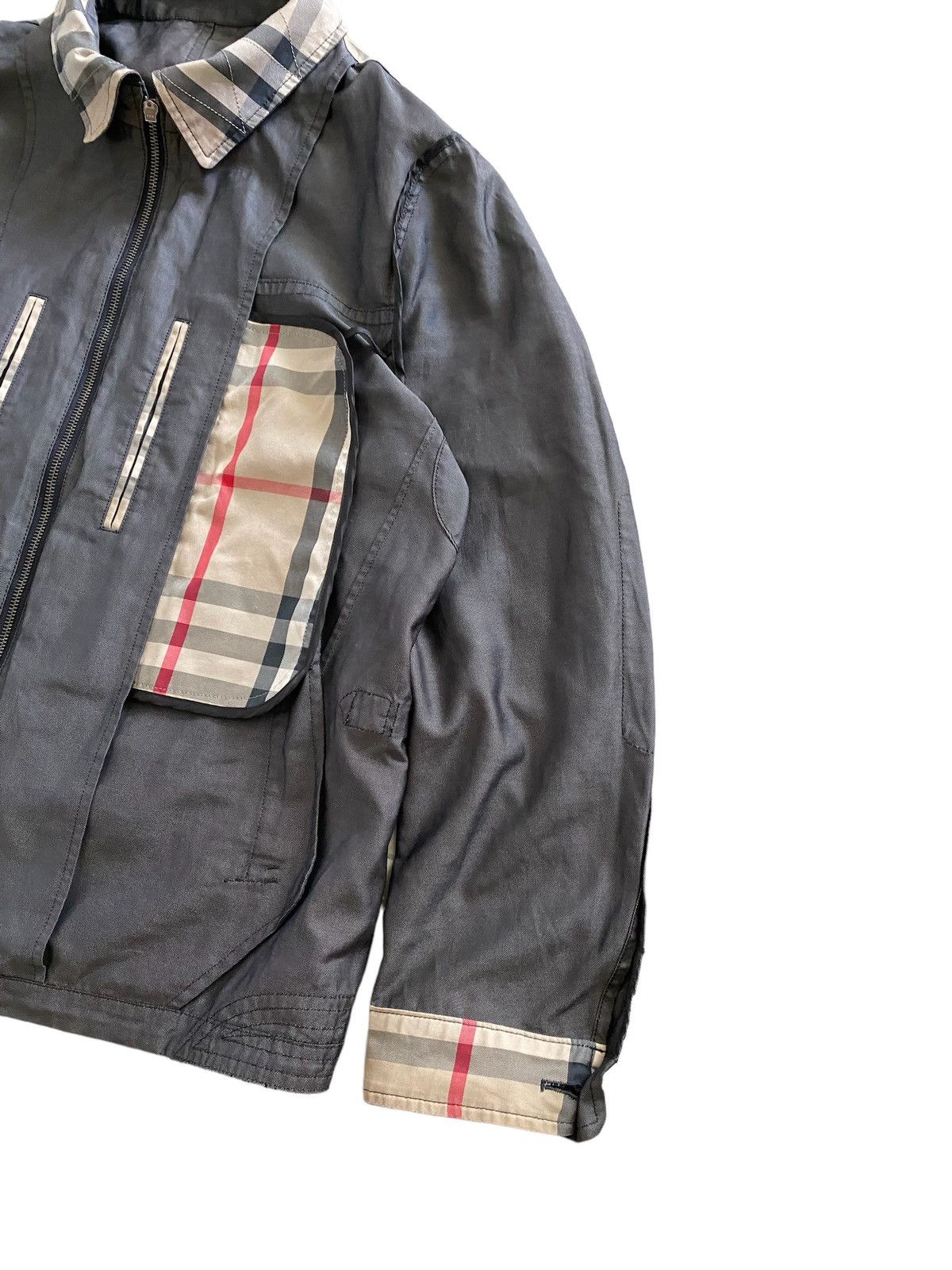 Burberry vintage BURBERRY LONDON JACKET BOMBER nice design Size US L / EU 52-54 / 3 - 4 Thumbnail