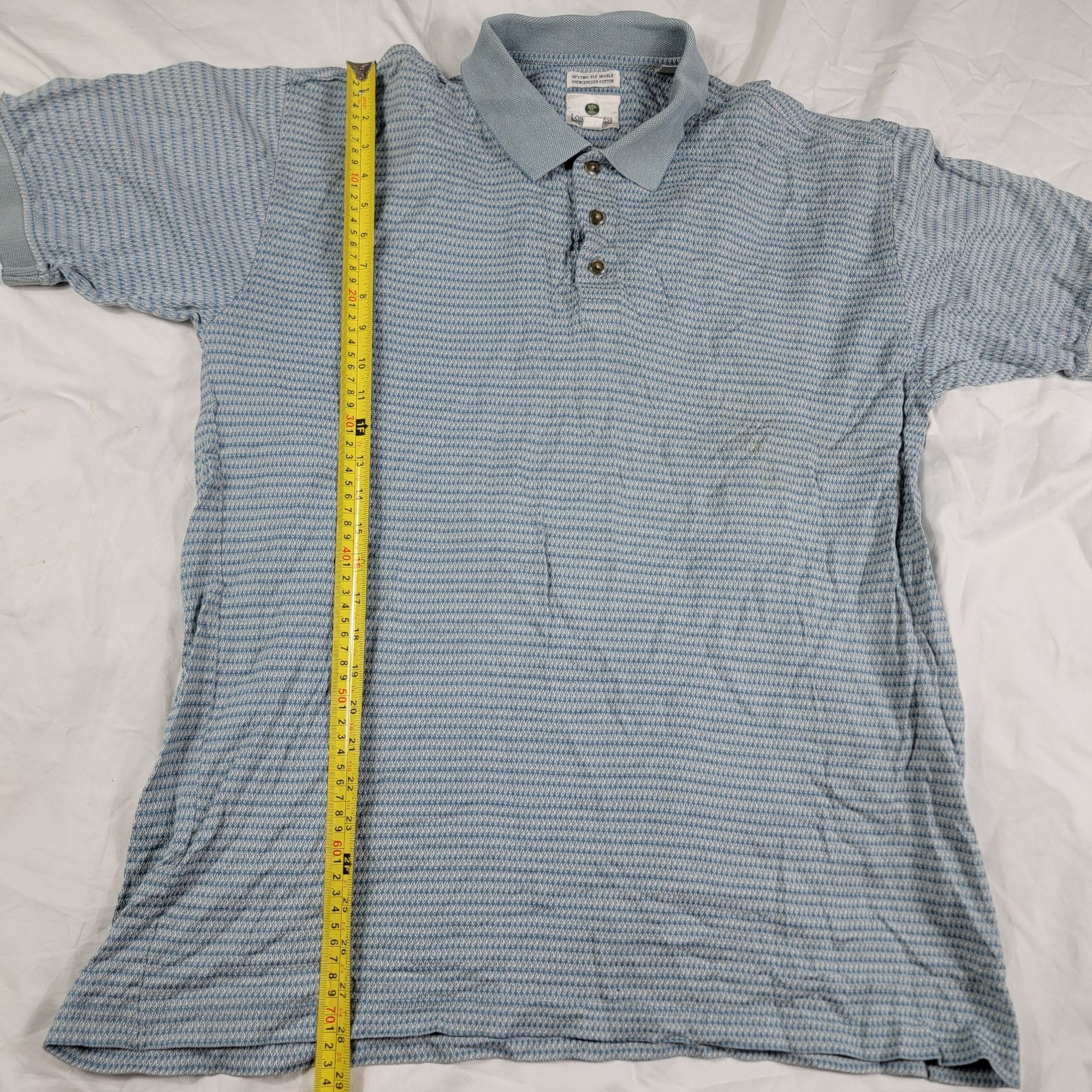 Lone Cypress By Pebble Beach Lone Cypress Pebble Beach Mens Large Blue Polo Shirt Houndst Size US L / EU 52-54 / 3 - 8 Thumbnail