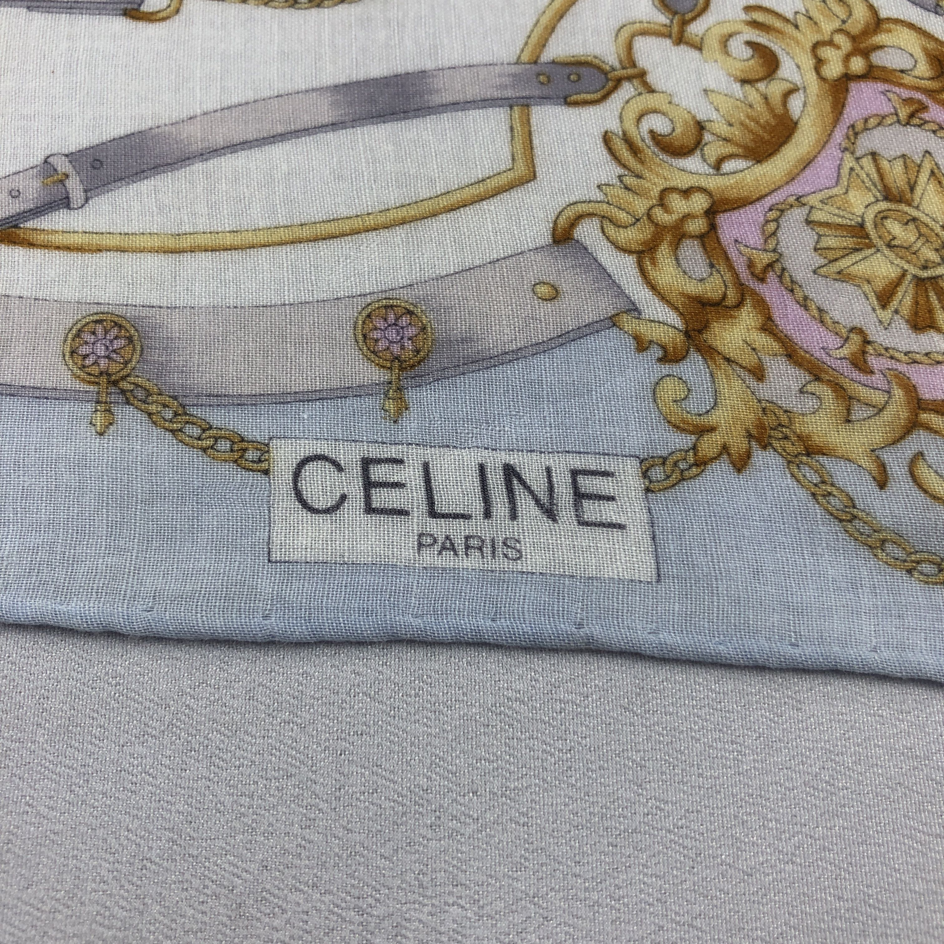 Celine Celine Handkerchief Neckerchief Bandana H3035 Size ONE SIZE - 3 Thumbnail