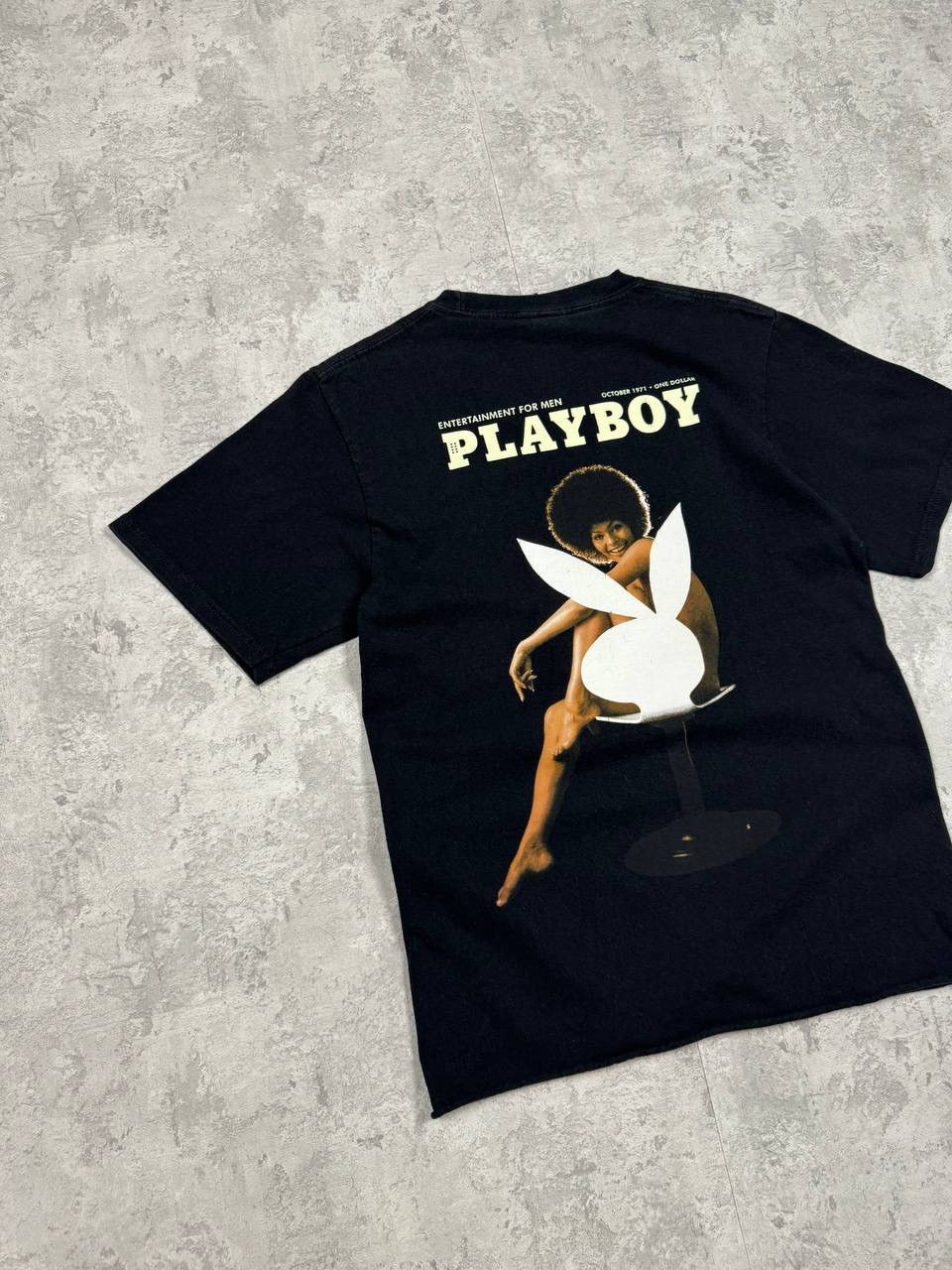 Playboy Huf & PlayBoy Black T-Shirt Big Logo Size S Size US S / EU 44-46 / 1 - 2 Thumbnail