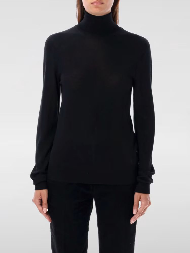 Saint Laurent Paris o1y0126 Turtleneck Sweater in Black Size XS / US 0-2 / IT 36-38 - 1 Thumbnail