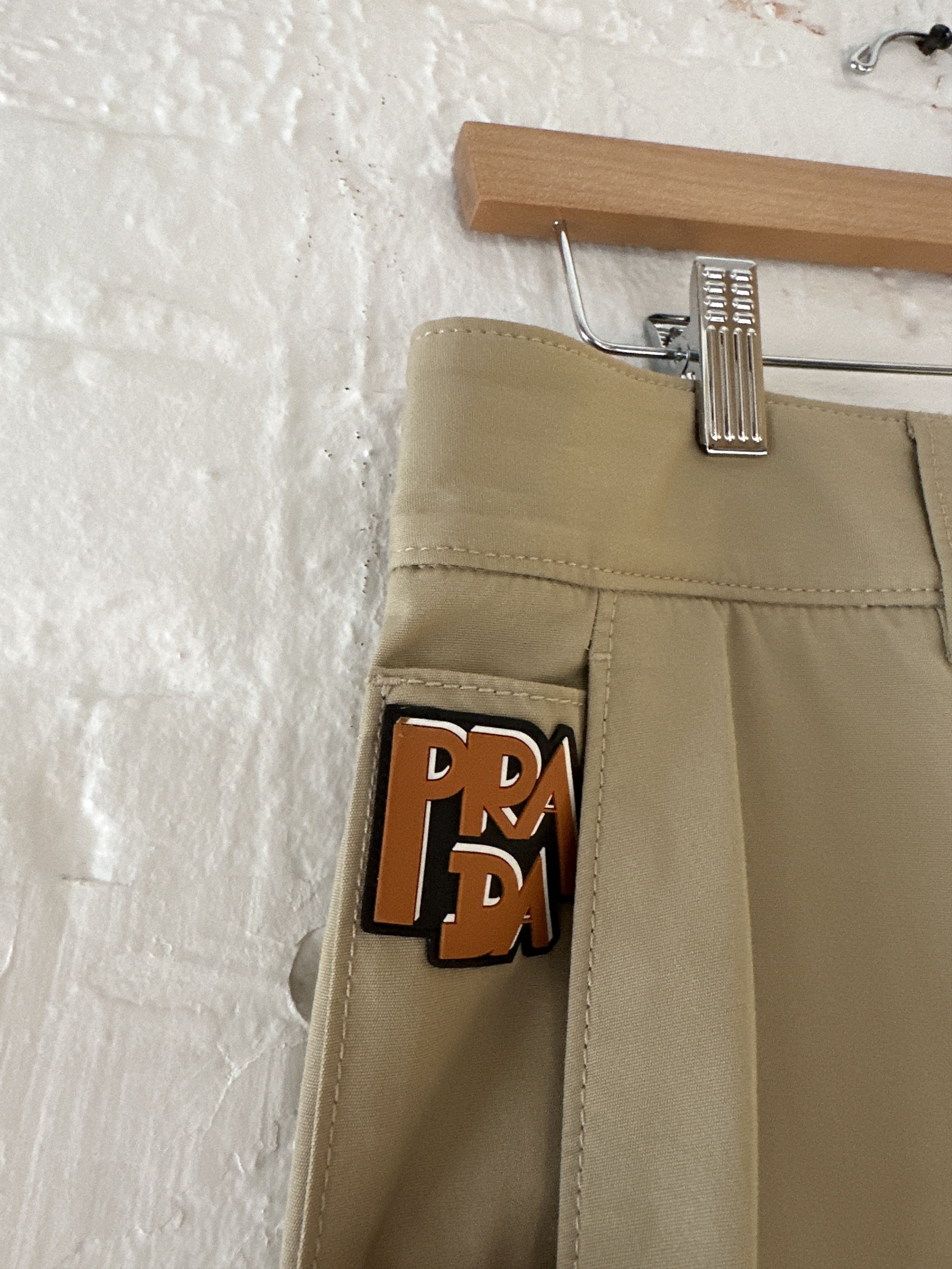 Prada Prada Wide Leg Pants Size US 35 - 2 Thumbnail