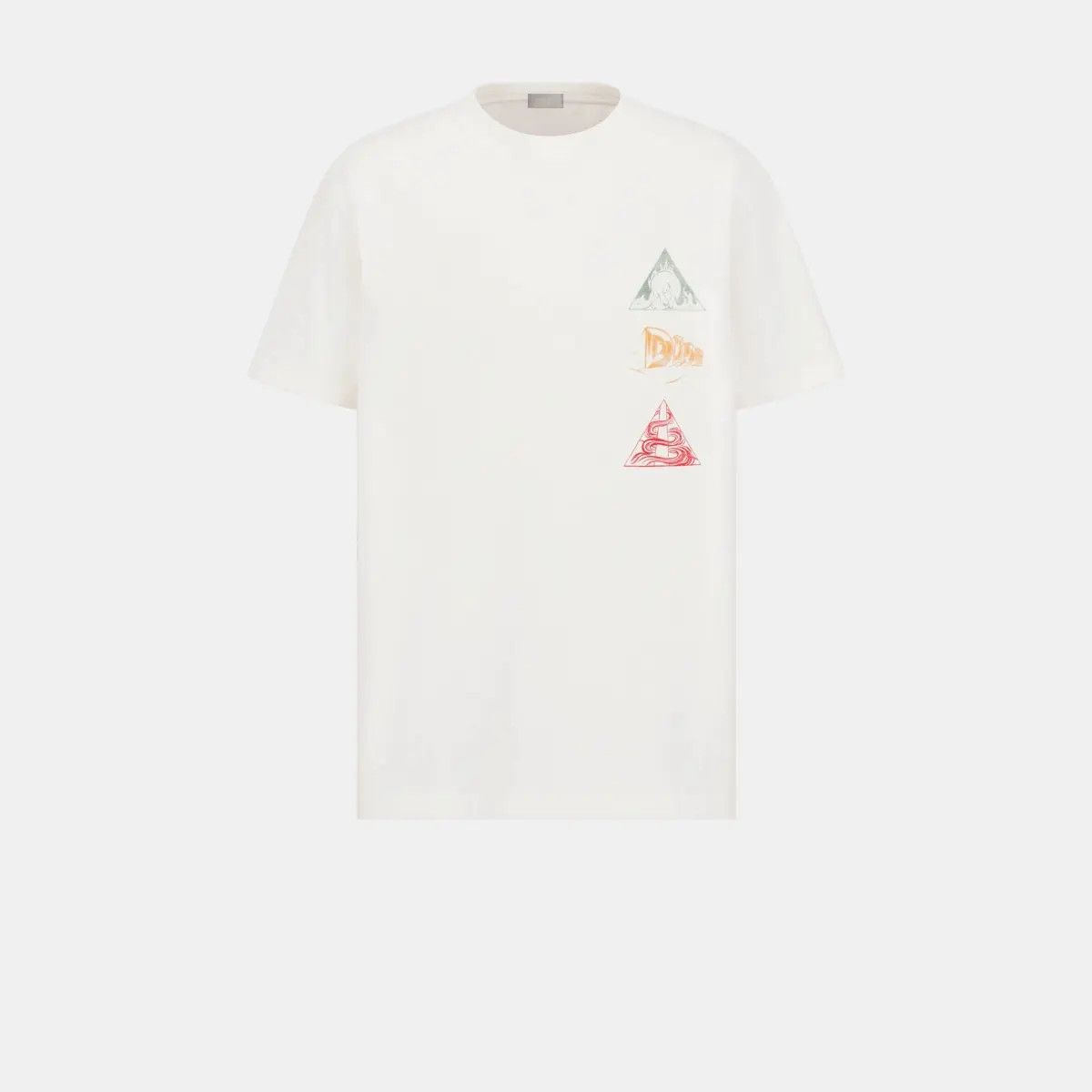 Dior o1flszh0925 T-Shirt in White Size US L / EU 52-54 / 3 - 2 Thumbnail