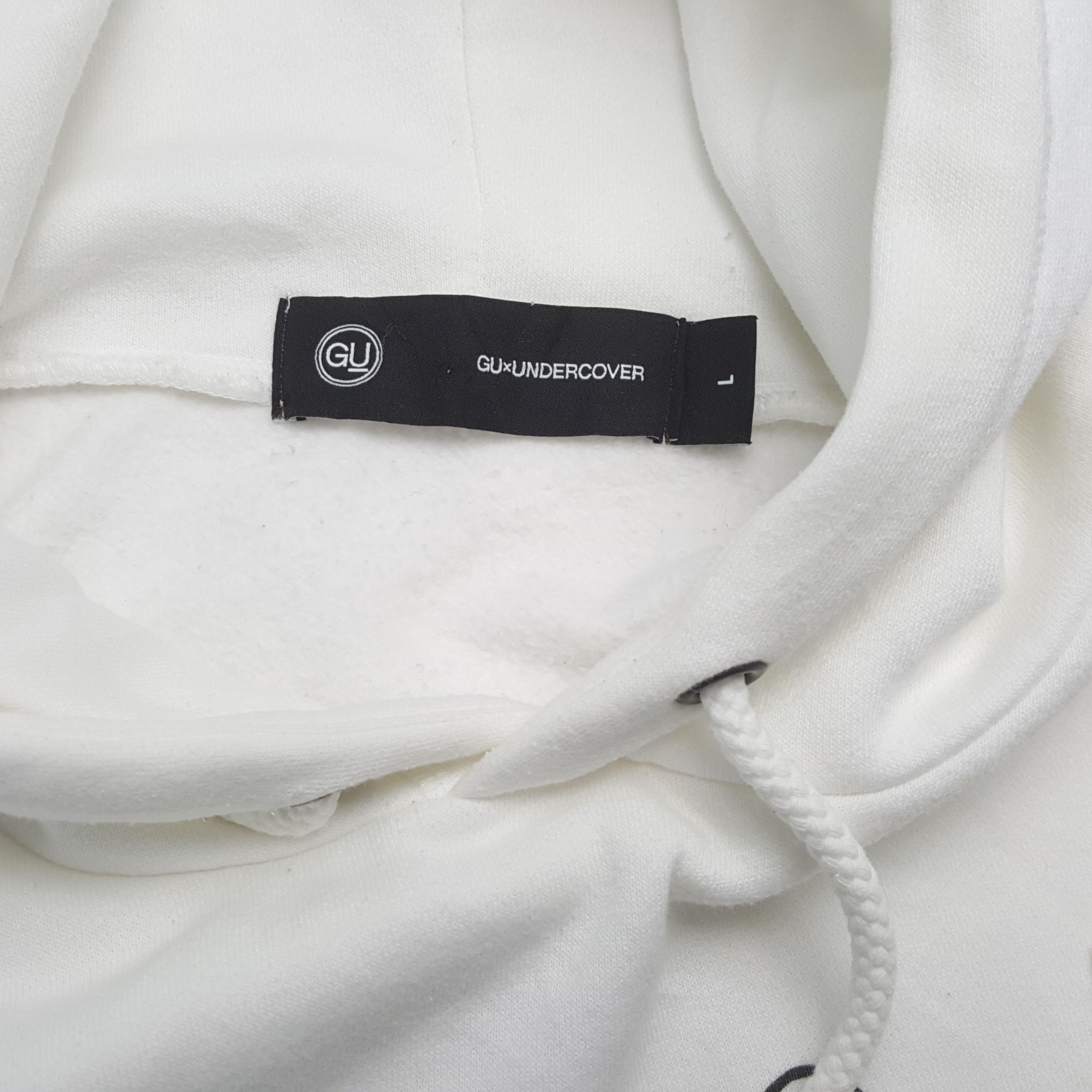 GU × Undercover × Vintage Vintage GU x UNDERCOVER Japanese Brand Custom Logo Hoodies Size US L / EU 52-54 / 3 - 11 Thumbnail