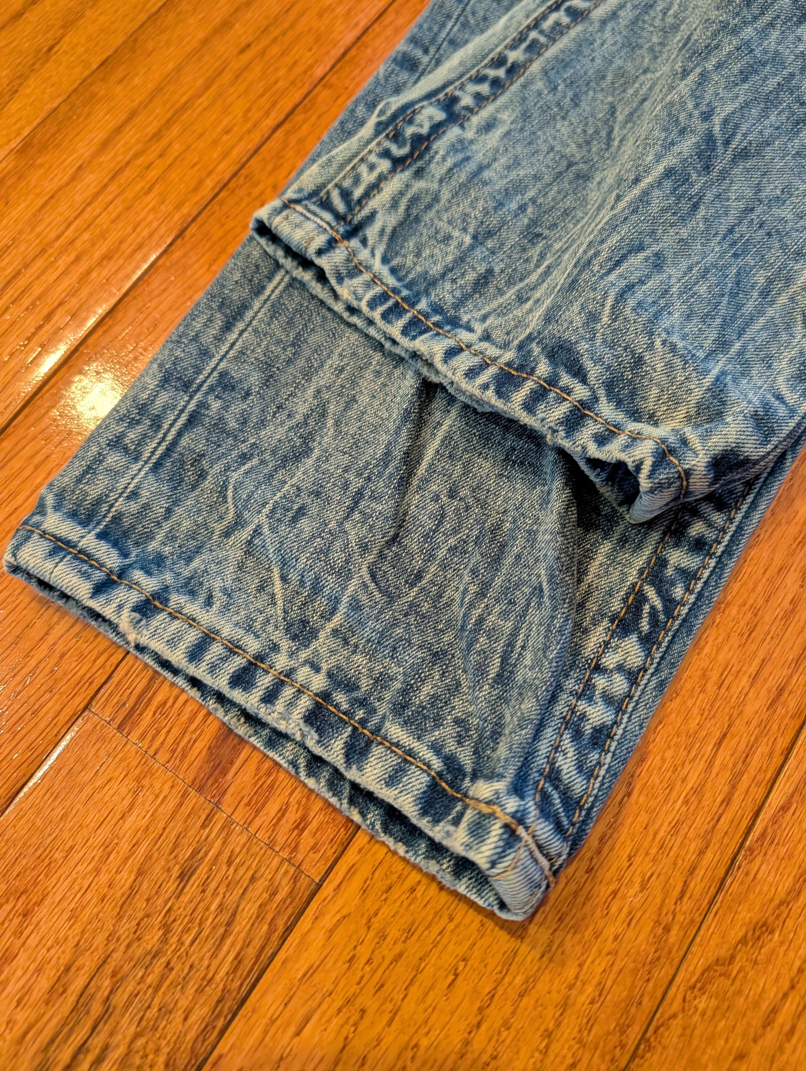 True Religion True Religion Skinny Distressed Light Wash Denim Jeans 38 Size US 38 / EU 54 - 7 Thumbnail