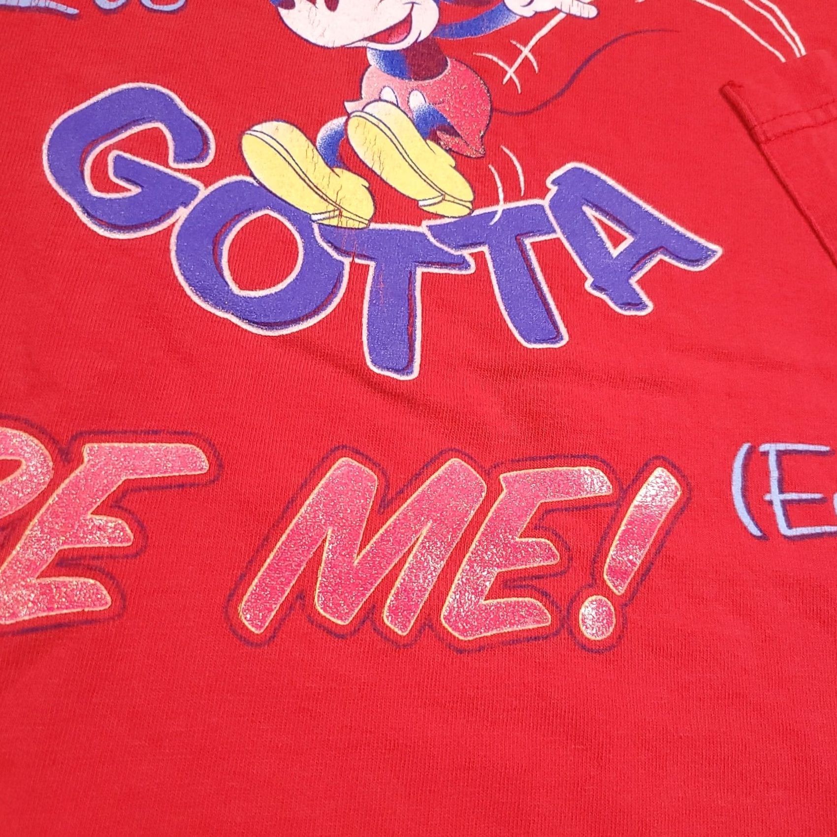 Mickey Unlimited VINTAGE Mickey Unlimited Mouse T-Shirt Womens Plus Jerry Leigh Red Size 4XL / US 24-26 - 6 Thumbnail