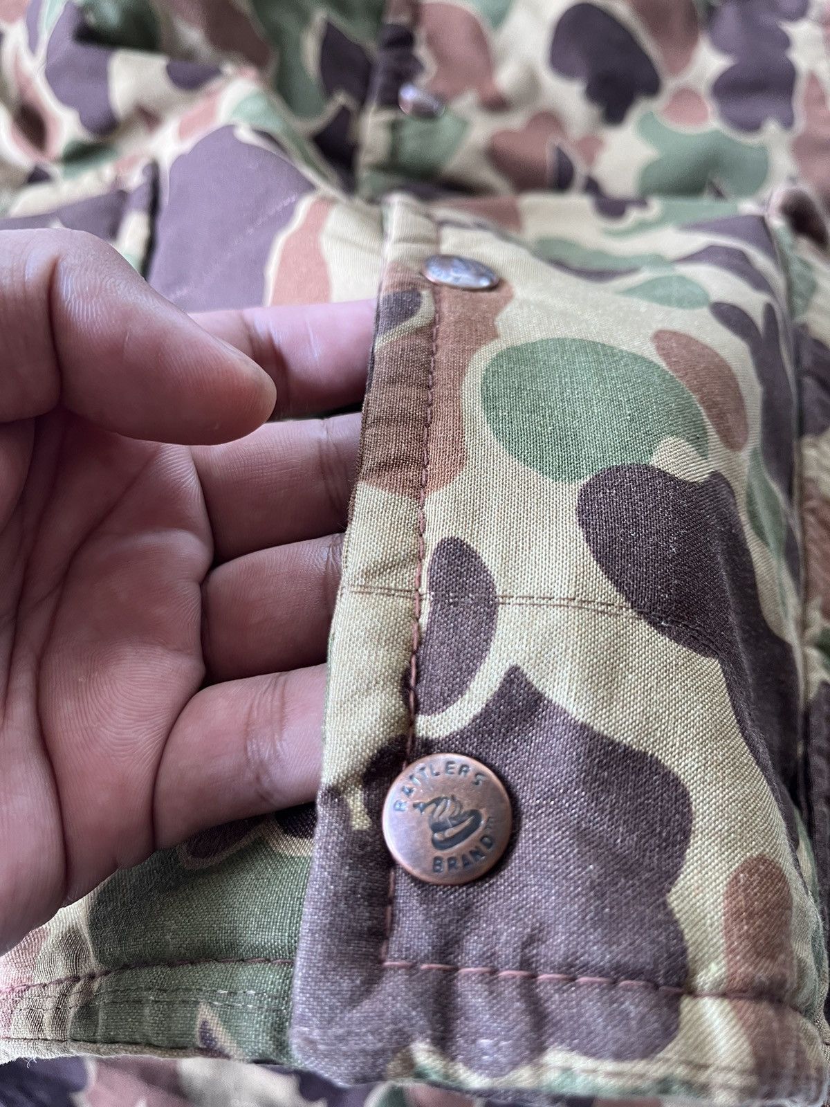 Vintage Vintage Rattlers Camo Vest Size US S / EU 44-46 / 1 - 6 Thumbnail