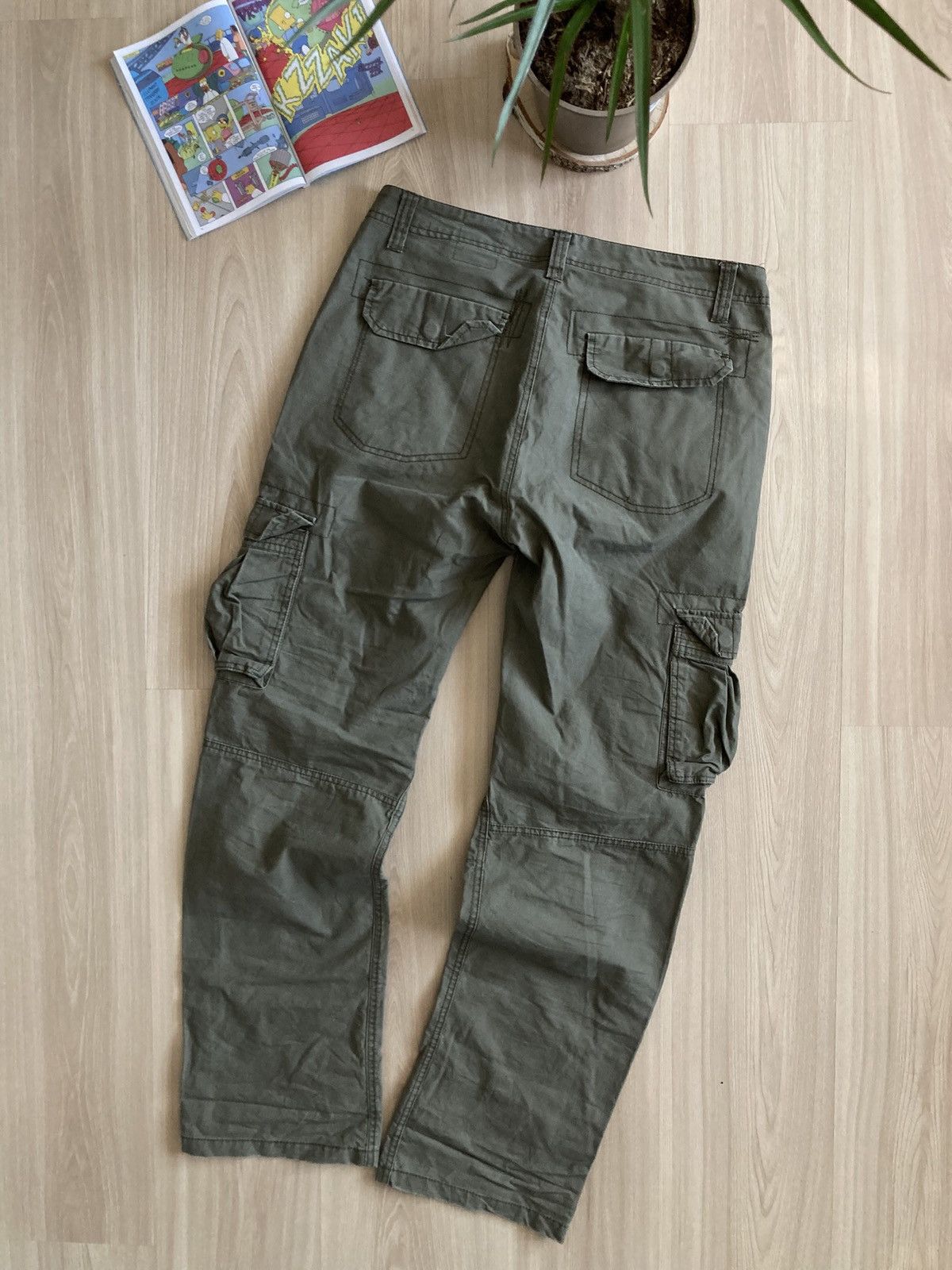 Vintage Vintage Cargo Military Pants Japanese Style 00s Size US 34 / EU 50 - 5 Thumbnail