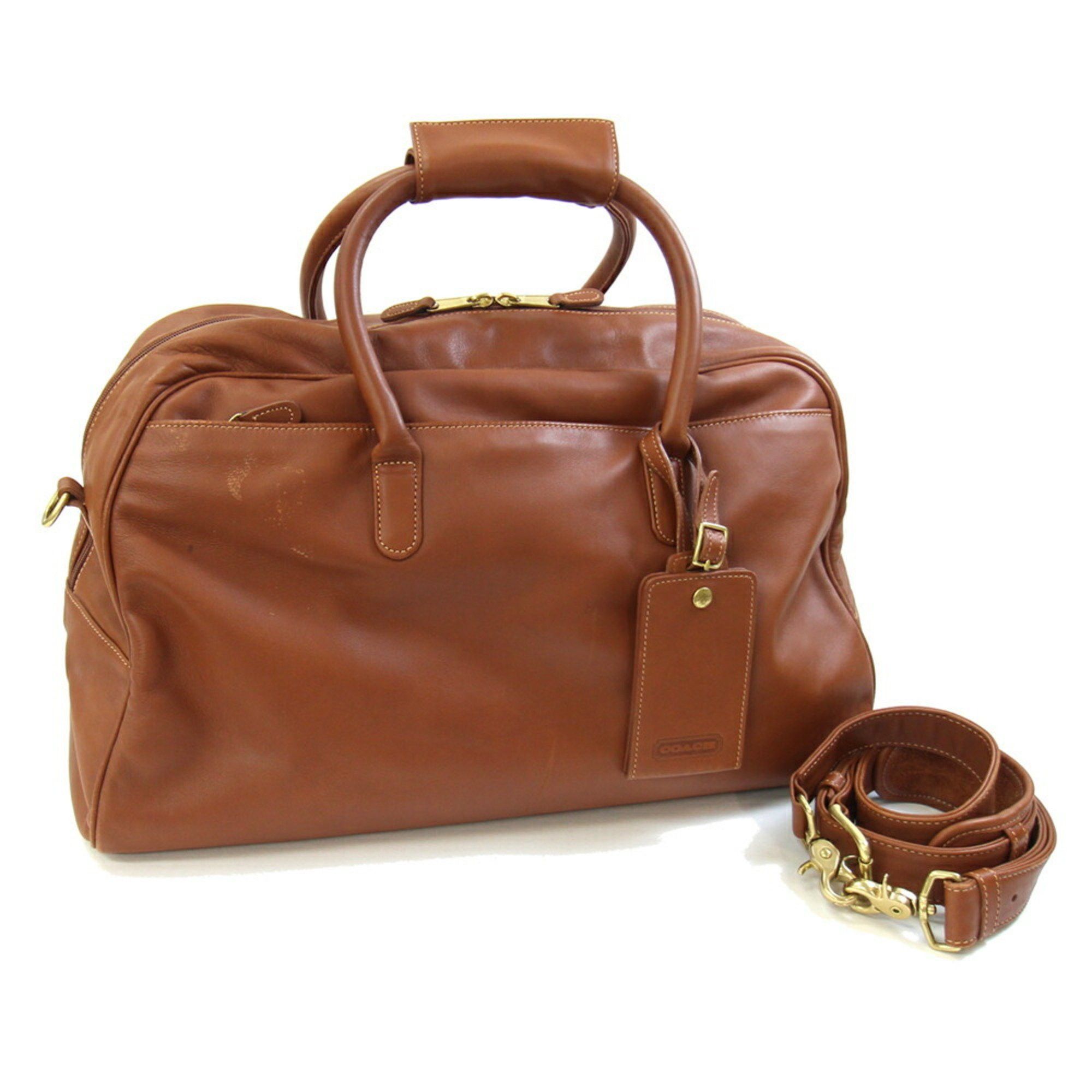 Leather Purse Boston Bag Coach COACH Leather 2-Way Lexington