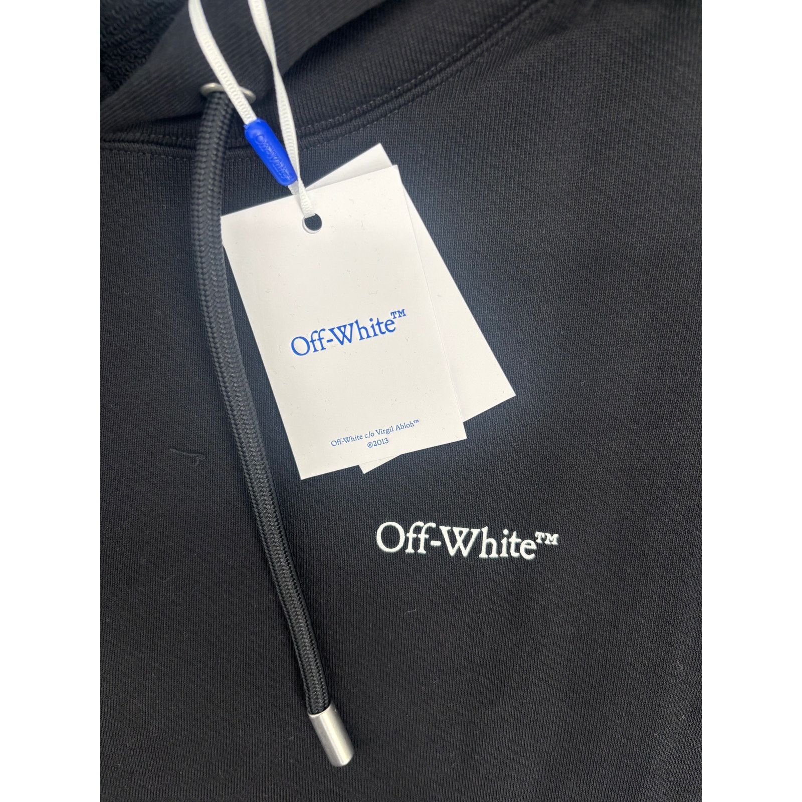 Off-White OFF-WHITE "Windy Arrows" Black Pullover Hoodie Size Medium Size US M / EU 48-50 / 2 - 4 Thumbnail