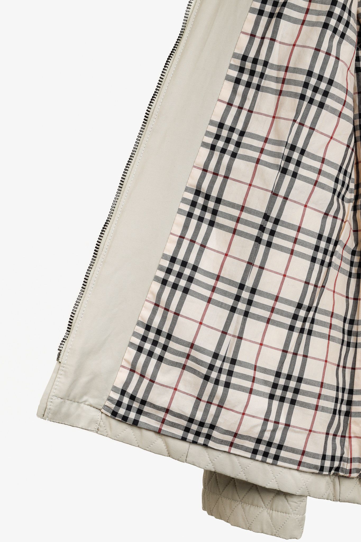 Burberry Burberry White Quilted Snap-Closure Jacket Size XS / US 0-2 / IT 36-38 - 8 Thumbnail