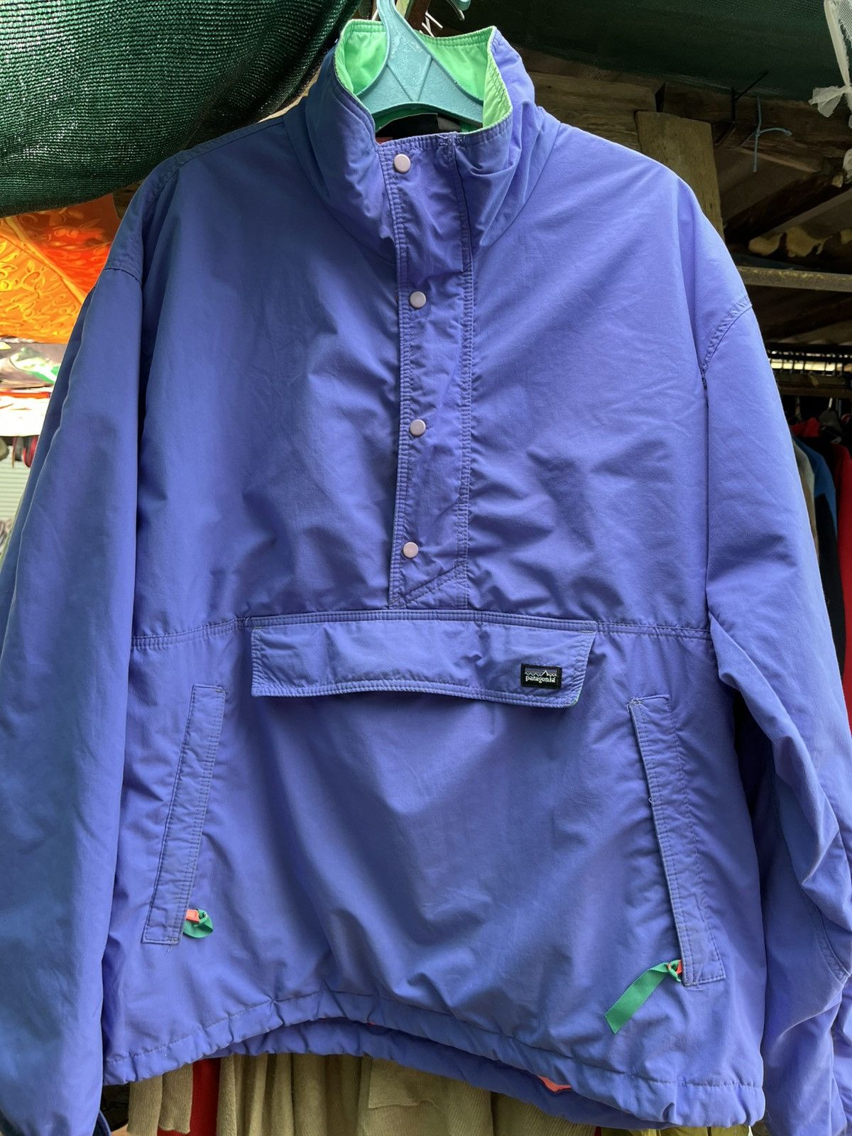 Patagonia Vintage 80s patagonia nylon pullover V 5 jacket Size US M / EU 48-50 / 2 - 1 Thumbnail