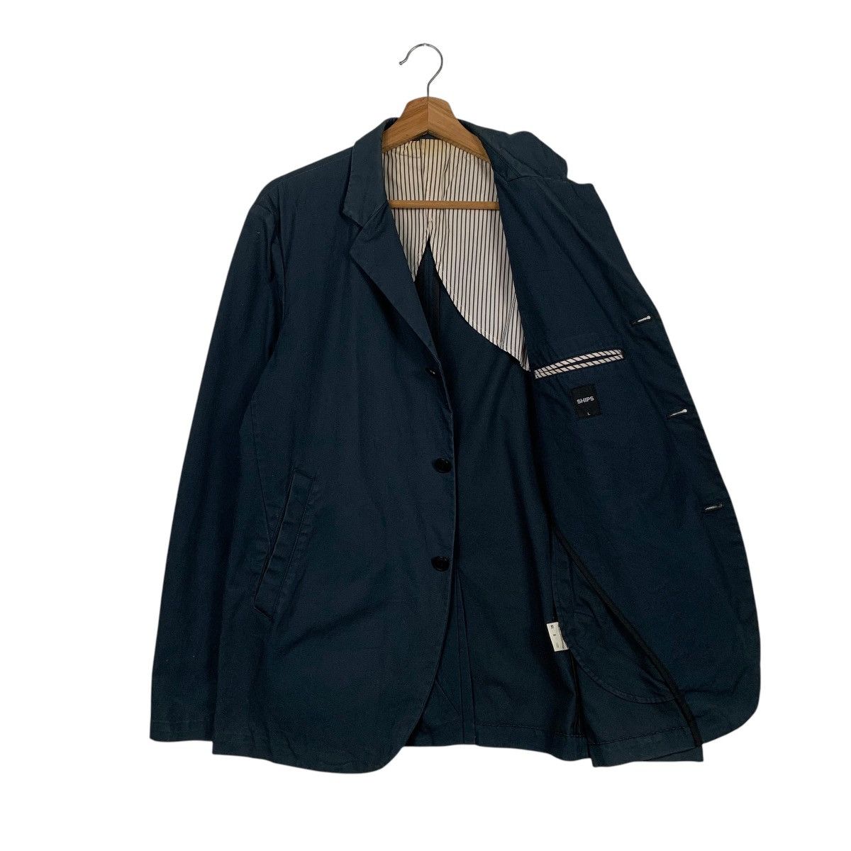 SHIPS Japanese Brand Ships Casual Jacket Size US L / EU 52-54 / 3 - 9 Thumbnail