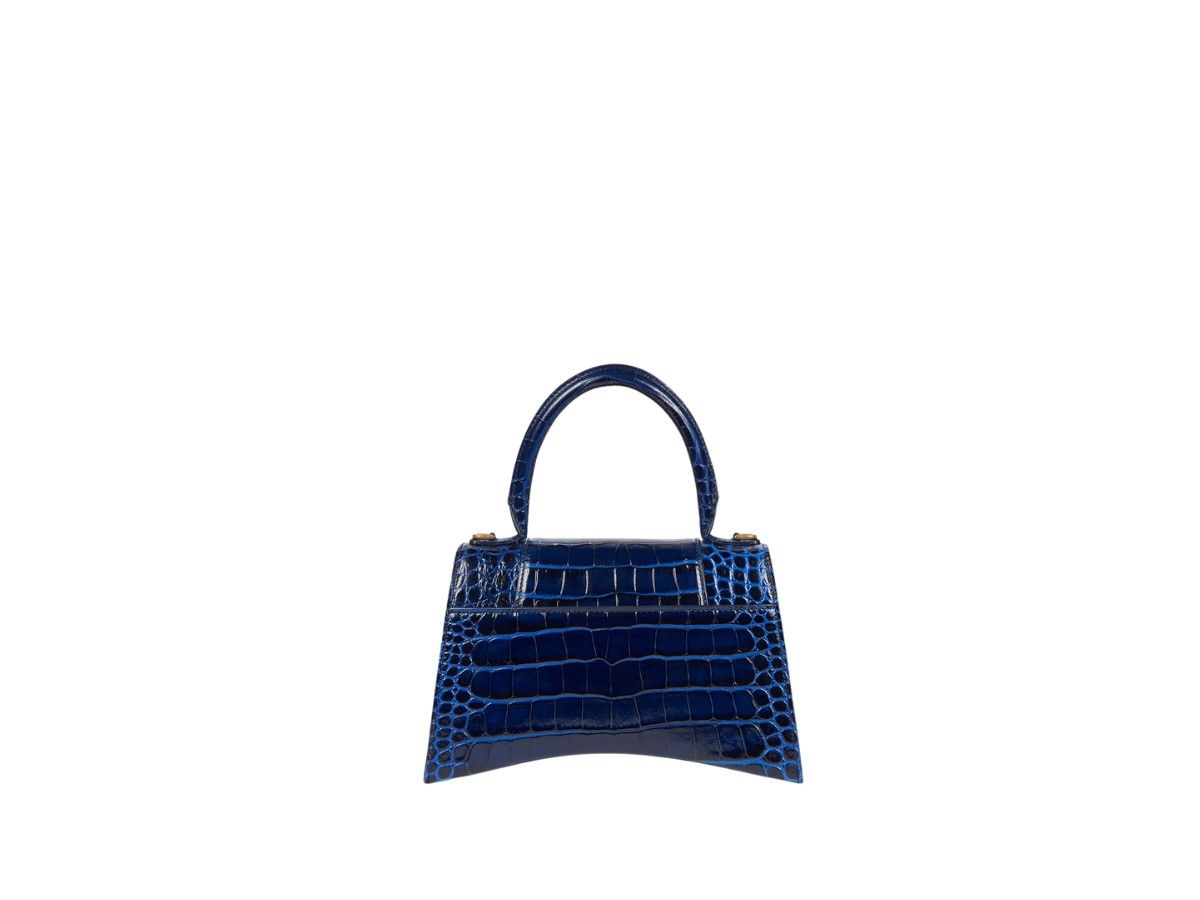 Balenciaga o1tr1nto0725 Size: OS / Hourglass Small Handbag Crocodile Size ONE SIZE - 2 Thumbnail