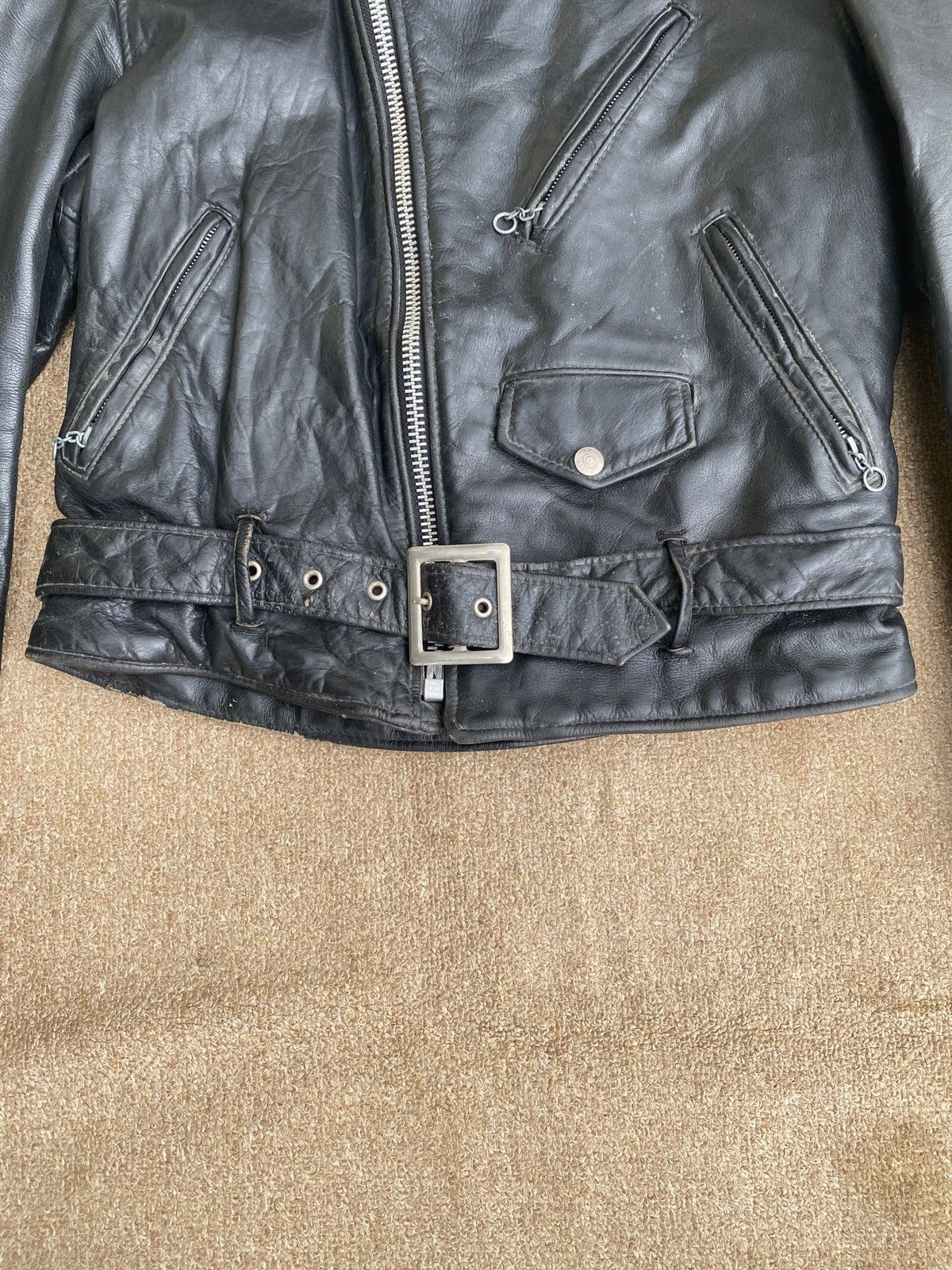 Schott × Vintage Vintage schott perfector double colar leather jacket Size US M / EU 48-50 / 2 - 15 Thumbnail