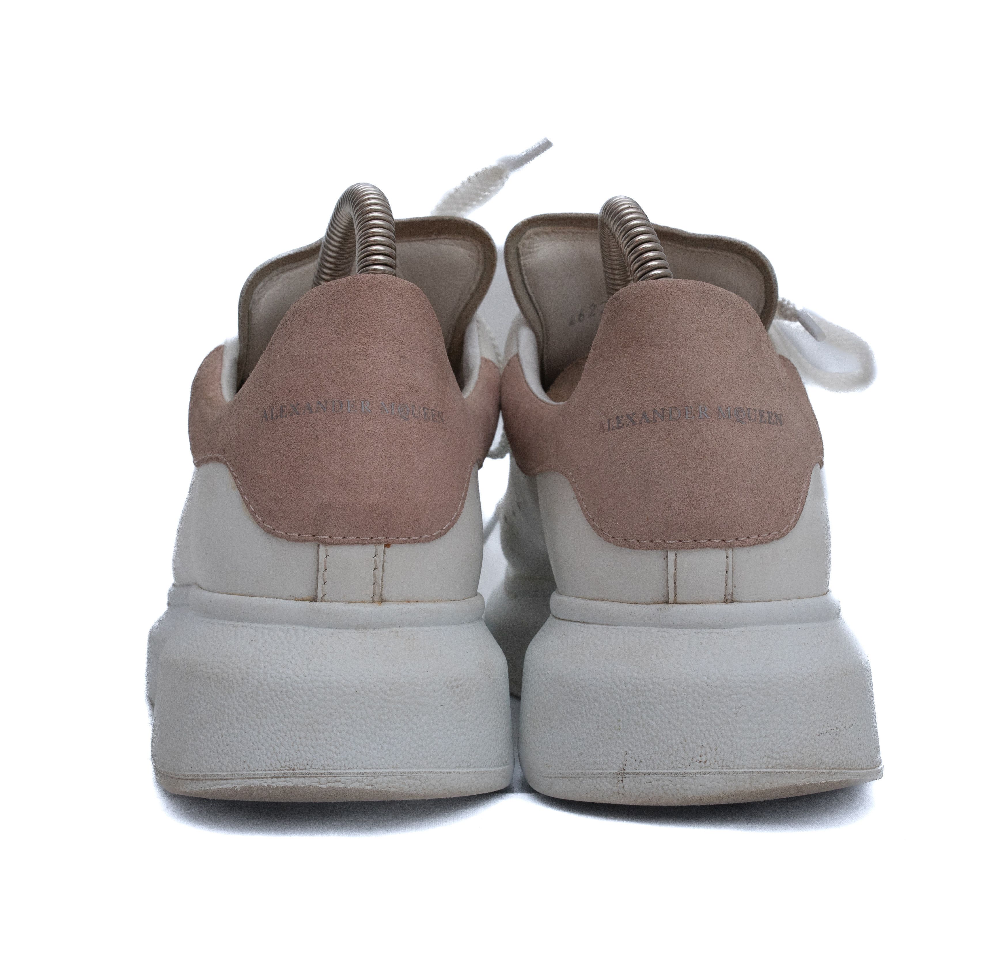 Alexander McQueen ALEXANDER MCQEEN Chunky Oversized Leather Sneakers Size US 7.5 / IT 37.5 - 4 Thumbnail