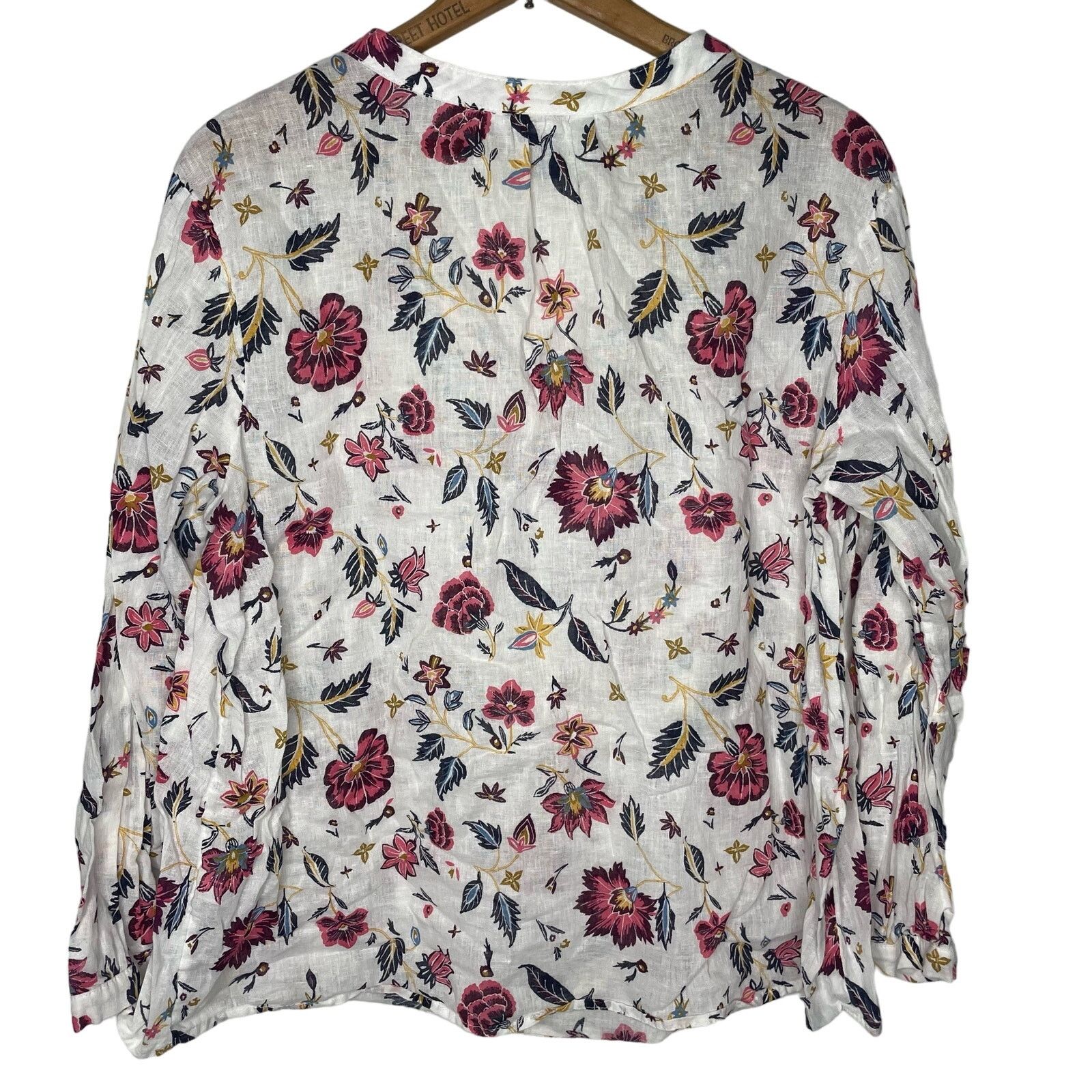 Old Navy Old Navy The Tunic Shirt Linen Blend Size XL / US 12-14 / IT 48-50 - 4 Thumbnail