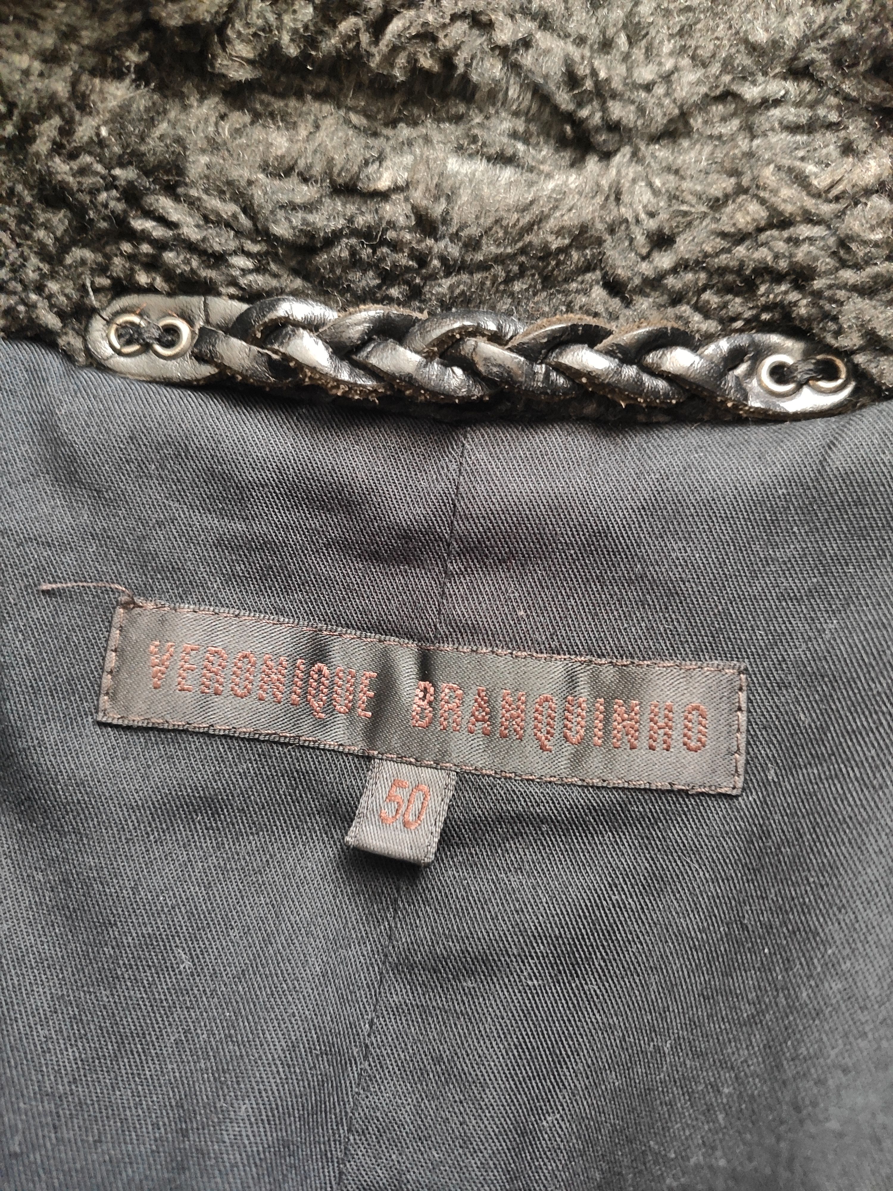 Veronique Branquinho Wool rider jacket.Like Dries van Noten or ann Demeulemeester Size US M / EU 48-50 / 2 - 6 Thumbnail