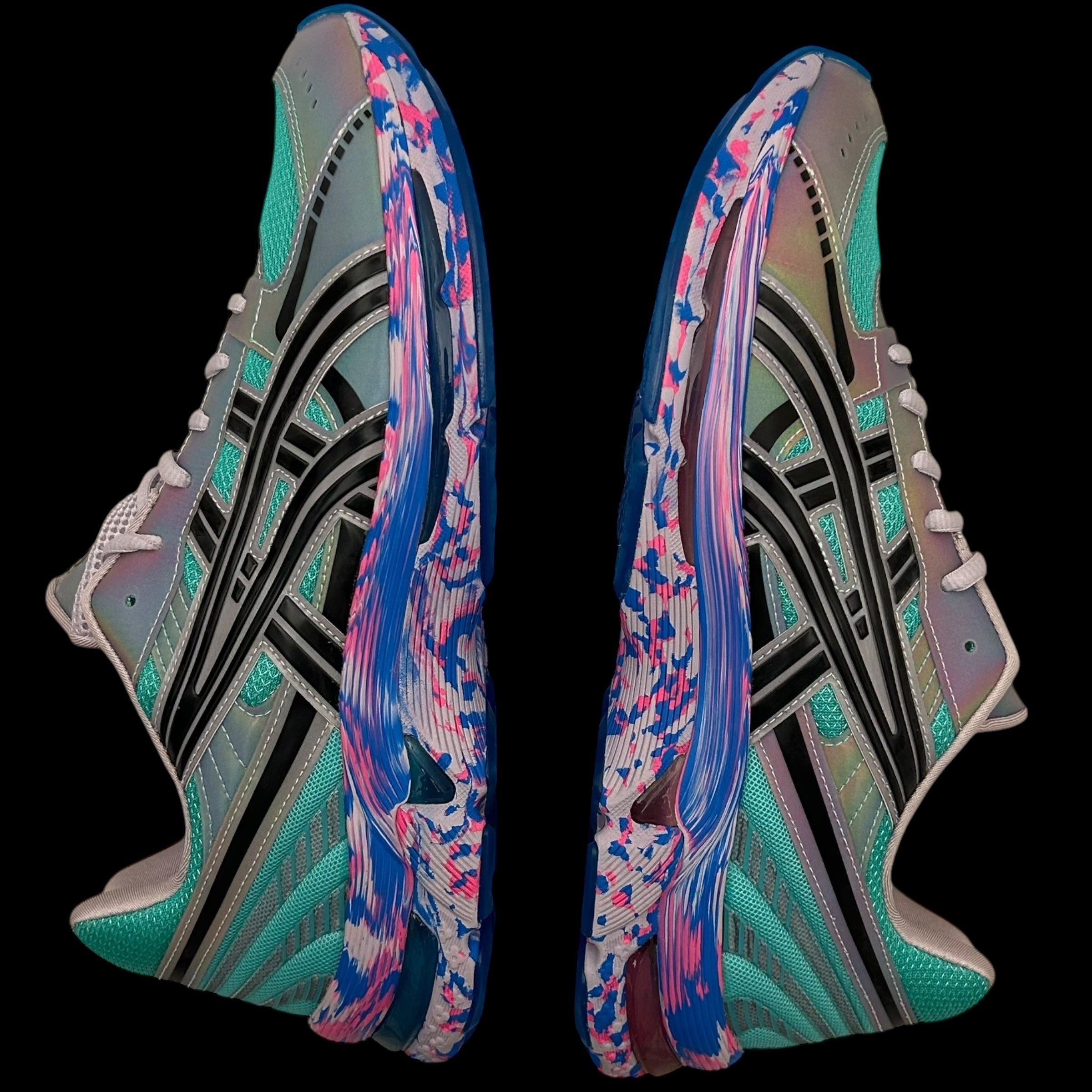 Asics Asics X Luisaviaroma Gel-Kyrios Baltic Jewel / Black Size US 11.5 / EU 44-45 - 4 Thumbnail