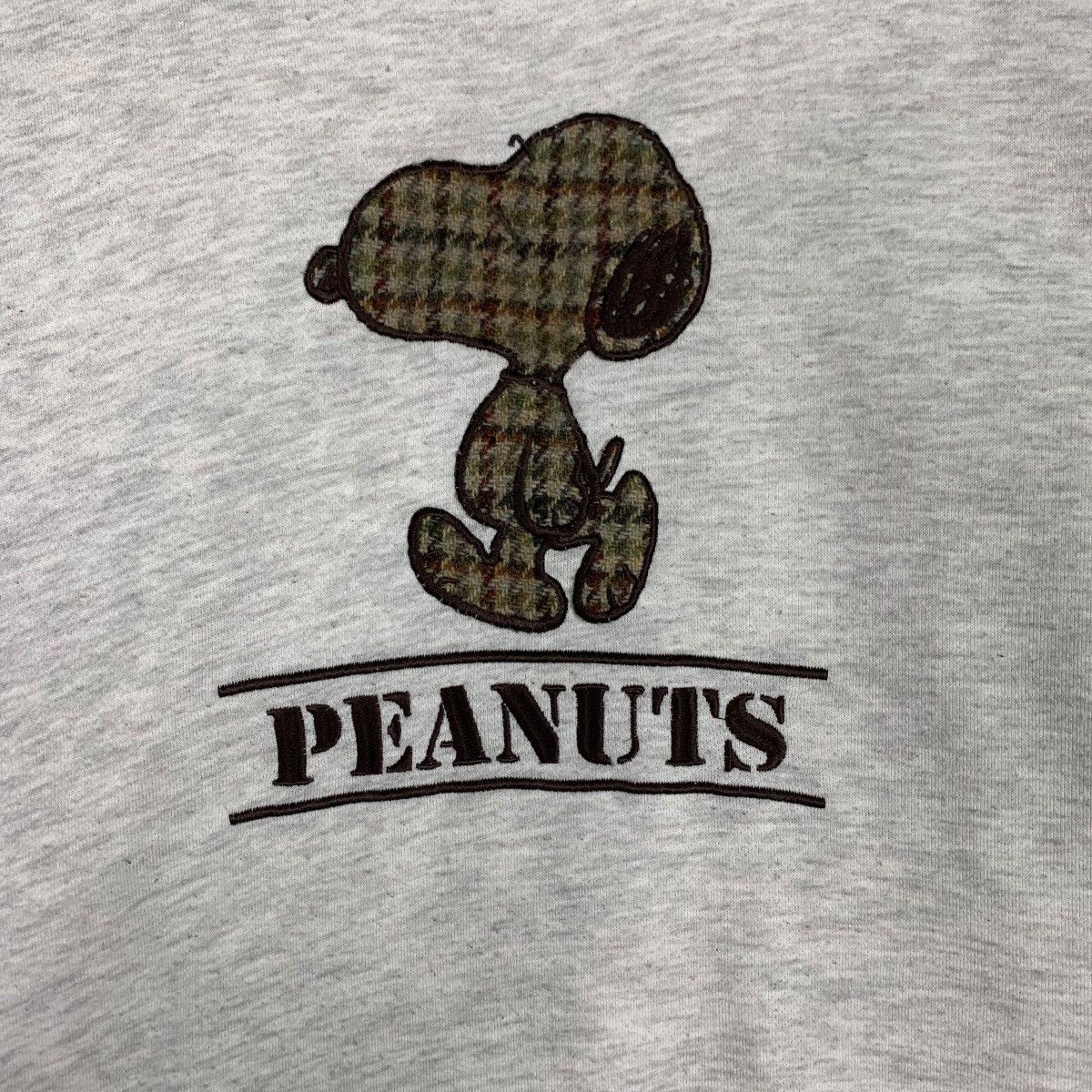 Peanuts PEANUTS Snoopy Big Logo Sweatshirts #0713-C33 Size US L / EU 52-54 / 3 - 7 Thumbnail