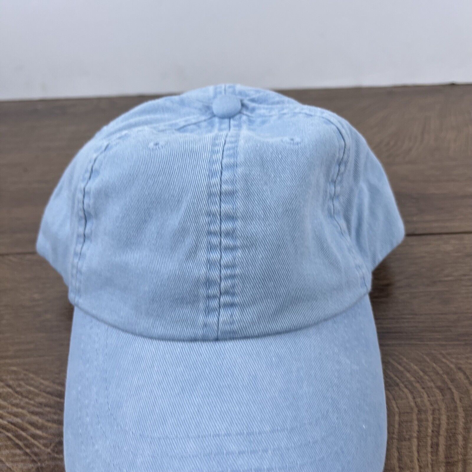 Other Plain Light Blue Hat Blue Adjustable Hat Blue Adult Size Hat Size ONE SIZE - 6 Thumbnail