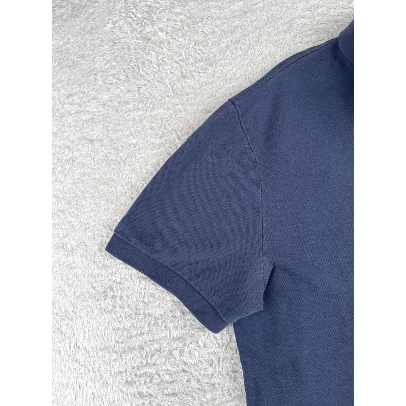 Tommy Hilfiger Tommy Hilfiger Polo Shirt Men Large Blue 100% Cotton Custom Fit Short Sleeve Slim Trim Embroidered Logo Sports Modern Theme Mens Size US L / EU 52-54 / 3 - 3 Thumbnail